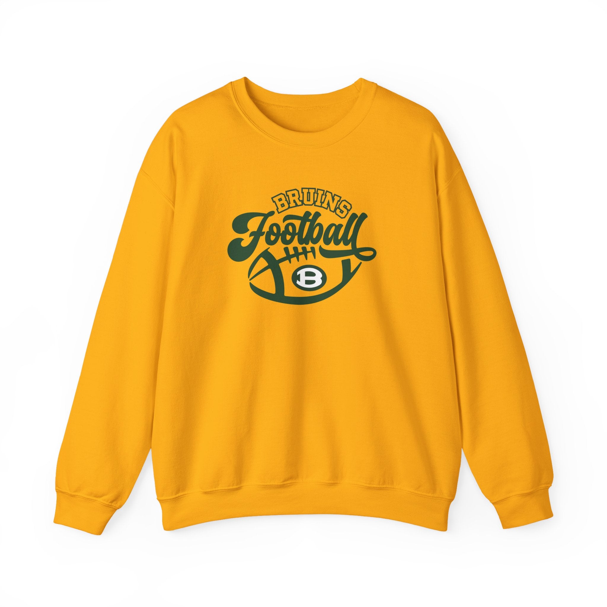 Adult Unisex Bruin Script Football Graphic Sweatshirt