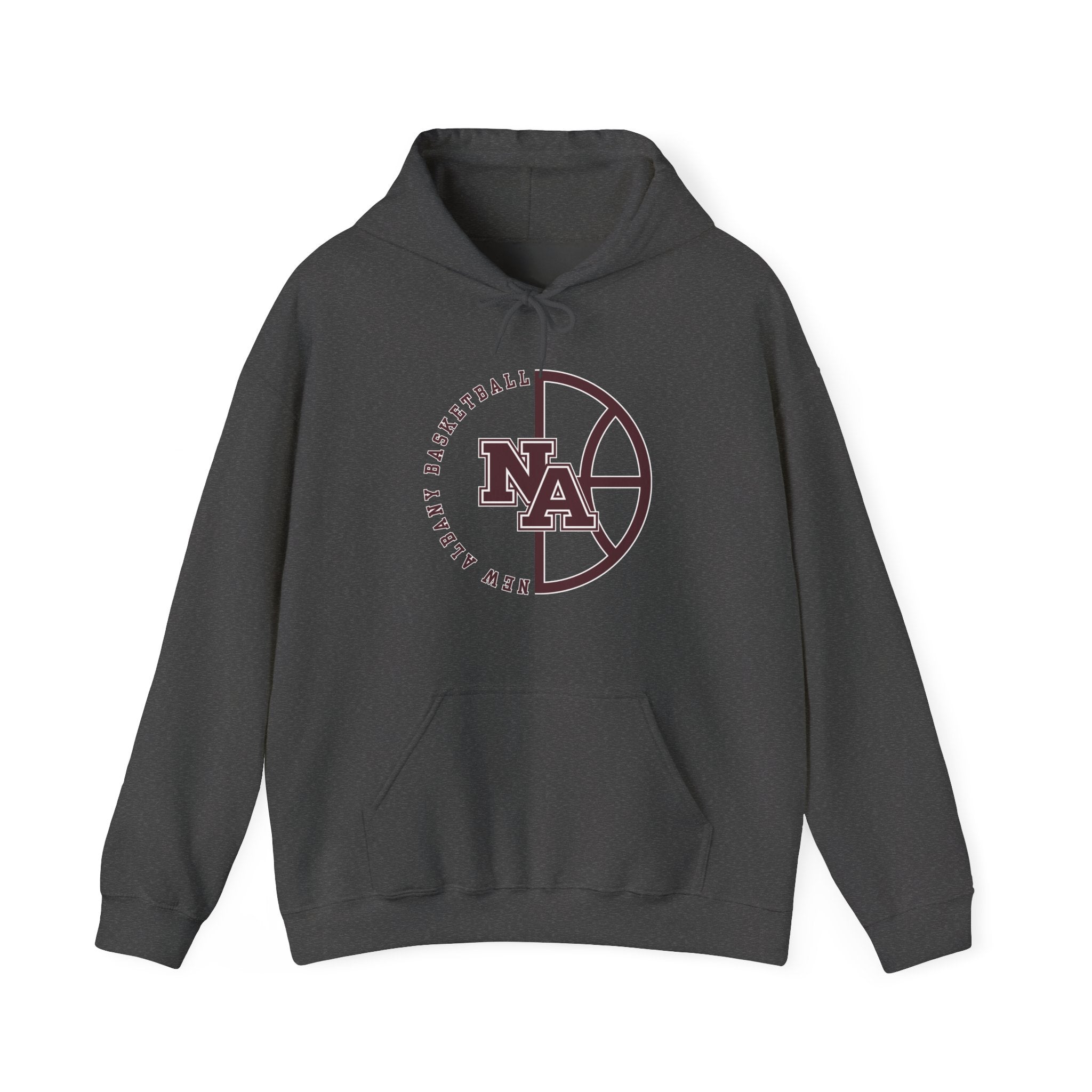 Adult Unisex New Albany Basketball Pick and Roll Graphic Hoodie