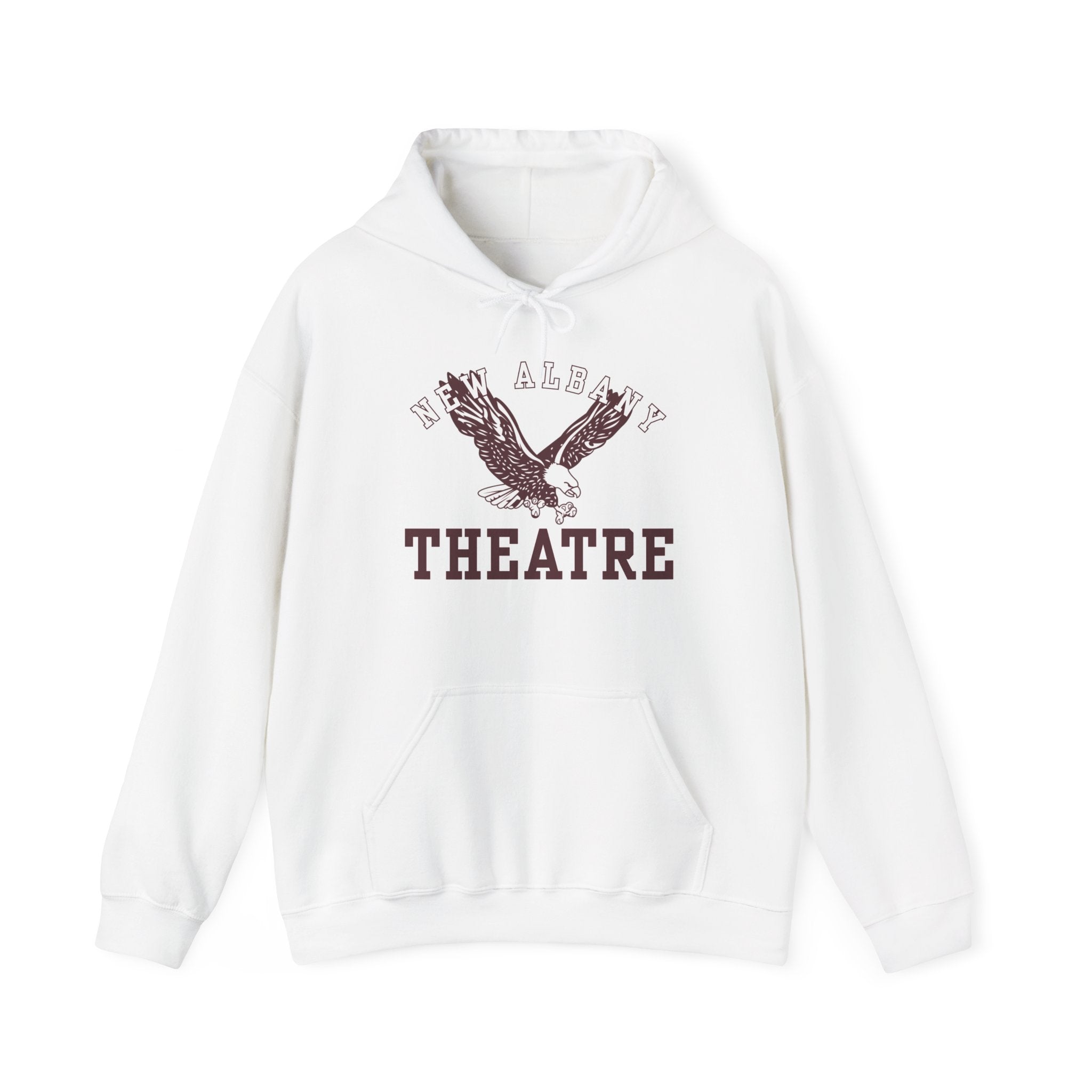 Adult Unisex Flying Theatre Eagle Graphic Hoodie