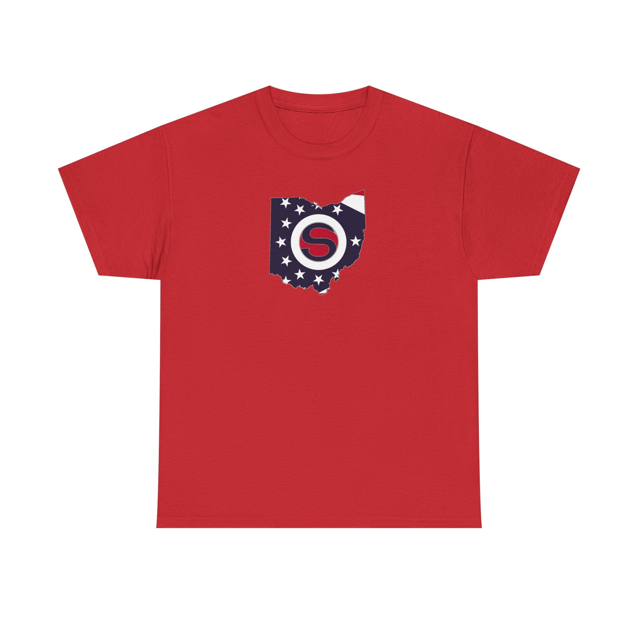Adult Unisex Stingers Softball State Logo Graphic Short Sleeve Gildan Heavy Tee