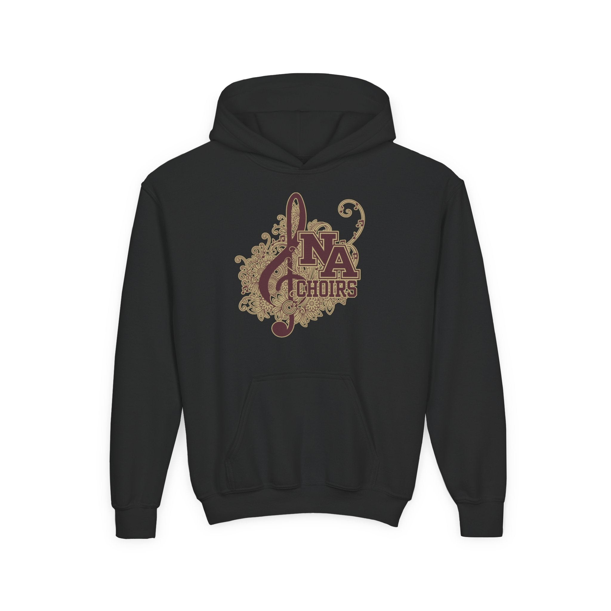 Youth Floral Medley Choirs Graphic Hoodie