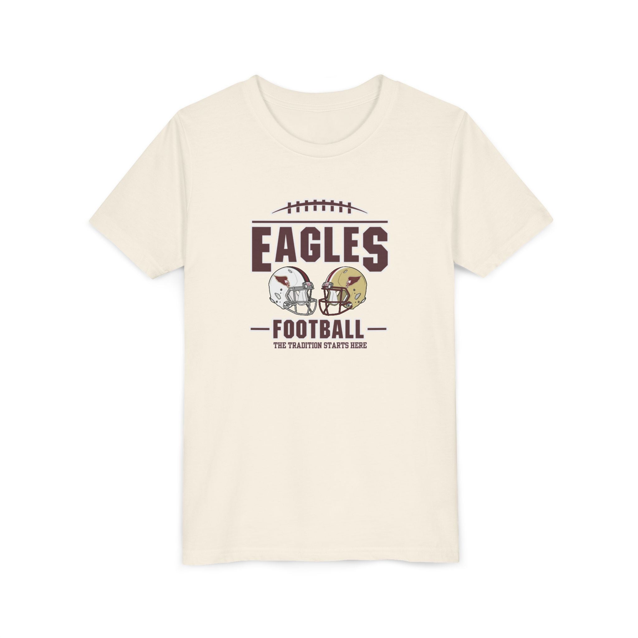 Youth New Albany Eagles Tradition Football Graphic Short Sleeve Soft Tee