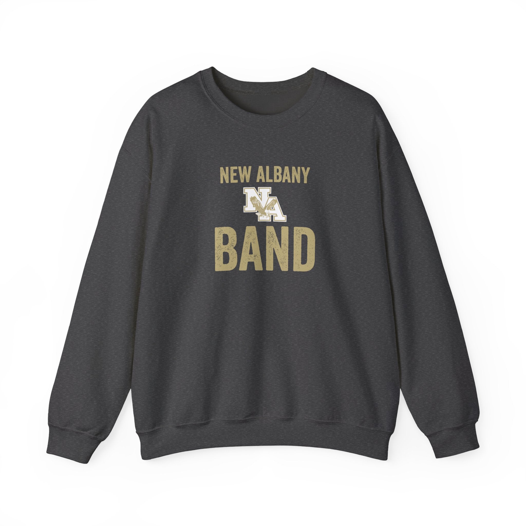 Adult Unisex Vintage Distressed New Albany Band Graphic Sweatshirt