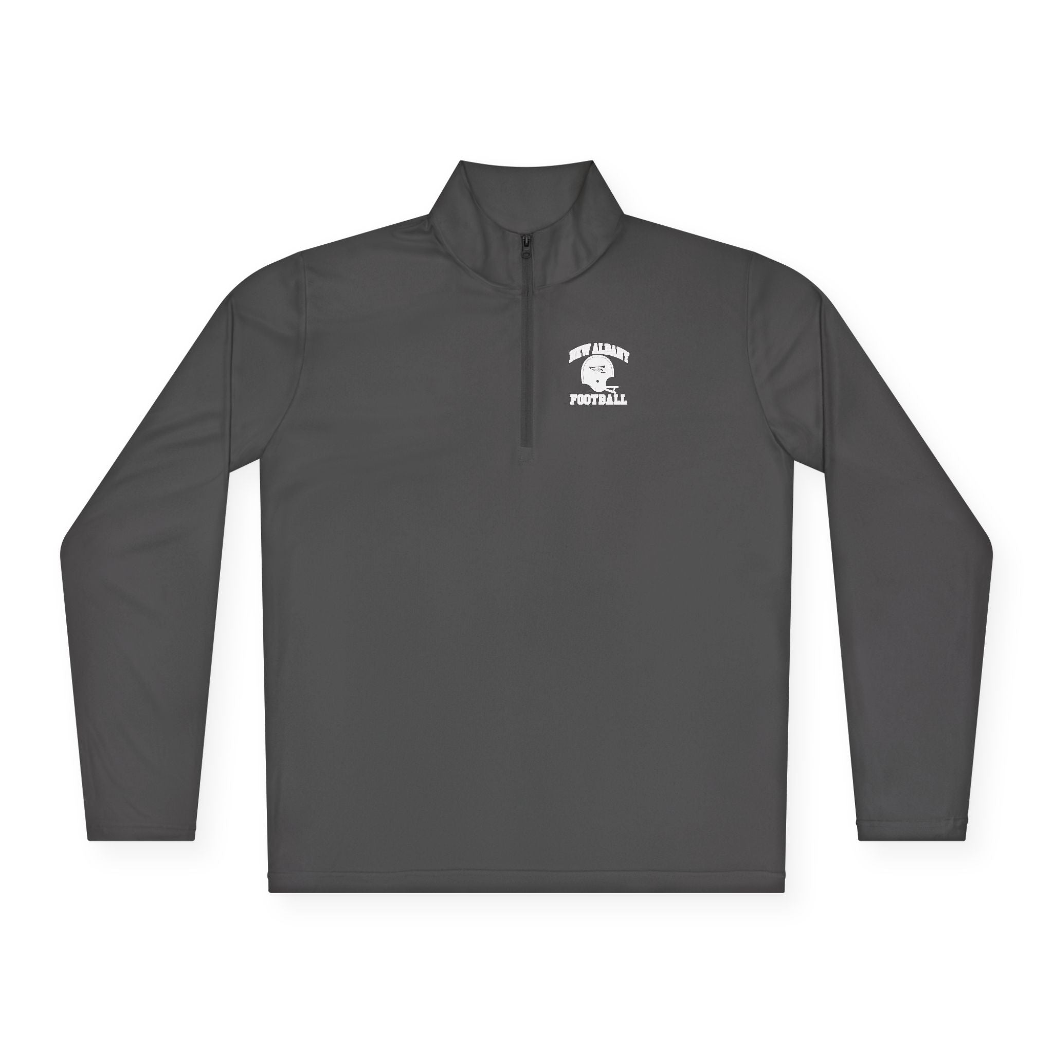 Adult Unisex New Albany Football Heritage Helmet Logo Sport-Tek Quarter Zip Pullover