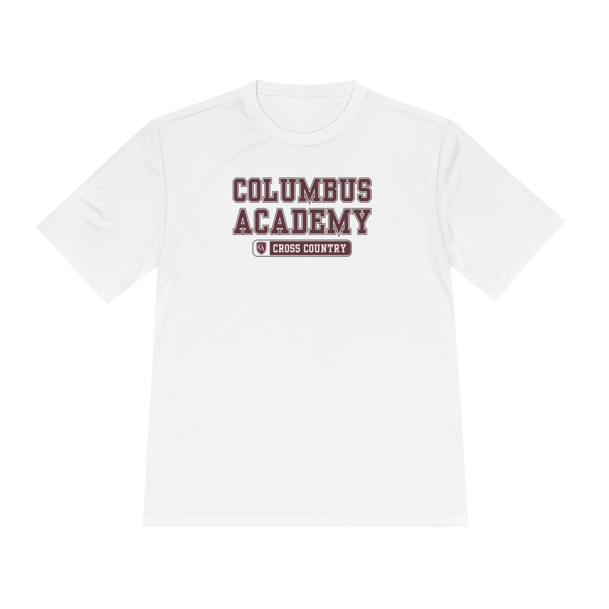 Adult Unisex Columbus Academy Cross Country Graphic Sport-Tek Competitor Performance Tee