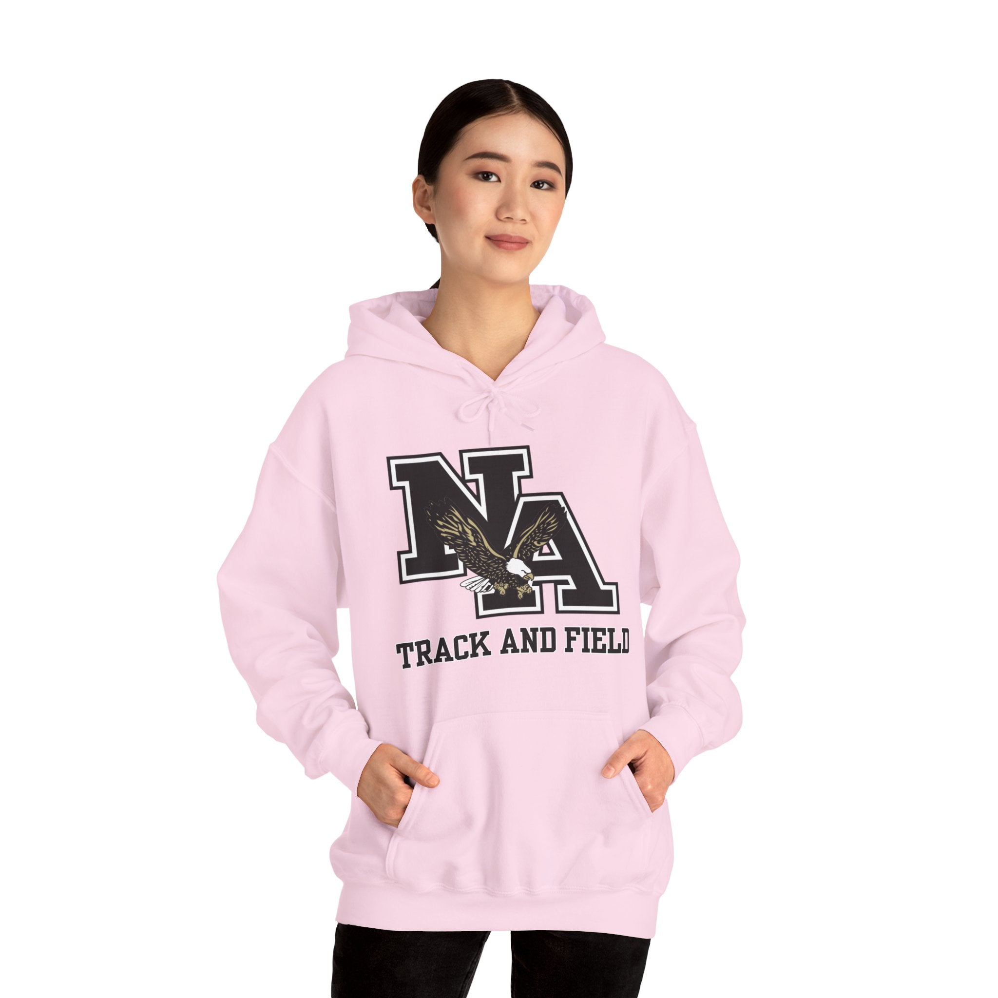 Adult Unisex Classic Logo Track and Field Graphic Hoodie