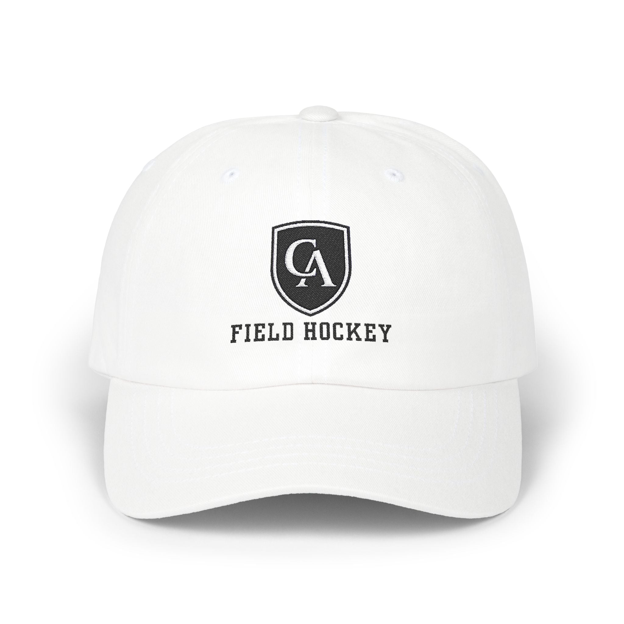 Adult Unisex Columbus Academy Vikings Field Hockey Embroidered Logo Dad Cap