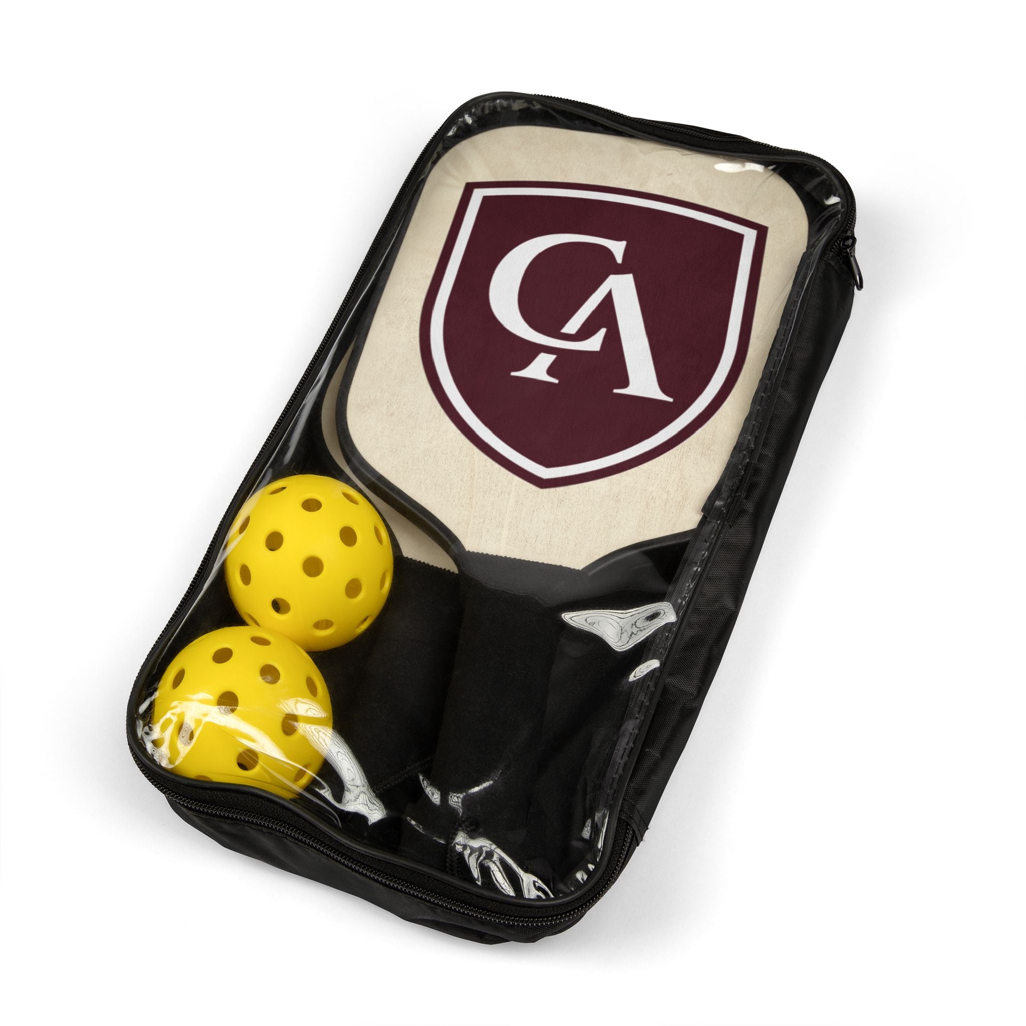 Columbus Academy Logo Pickleball Paddle Set