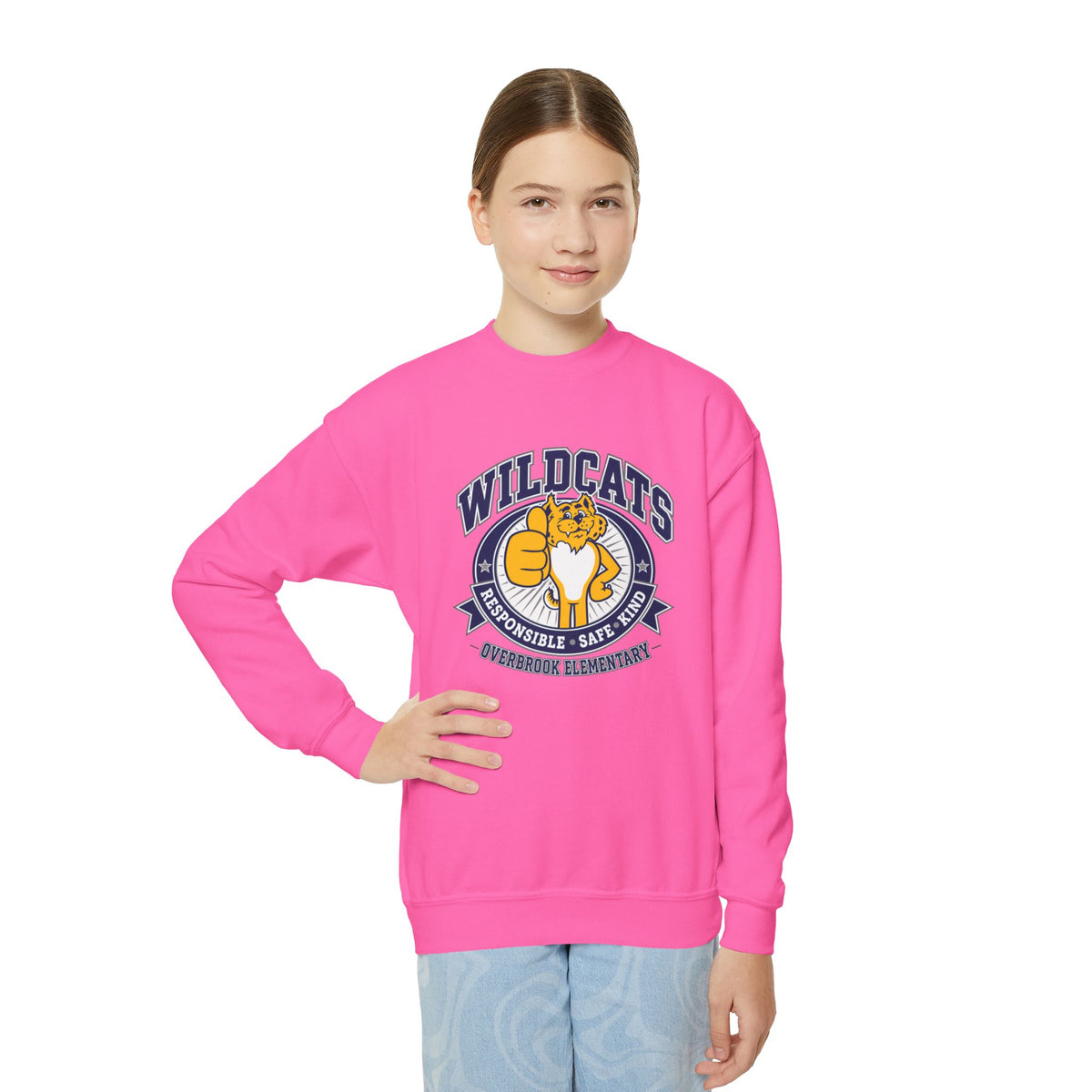 Youth Overbrook Elementary Wildcat Way Graphic Sweatshirt