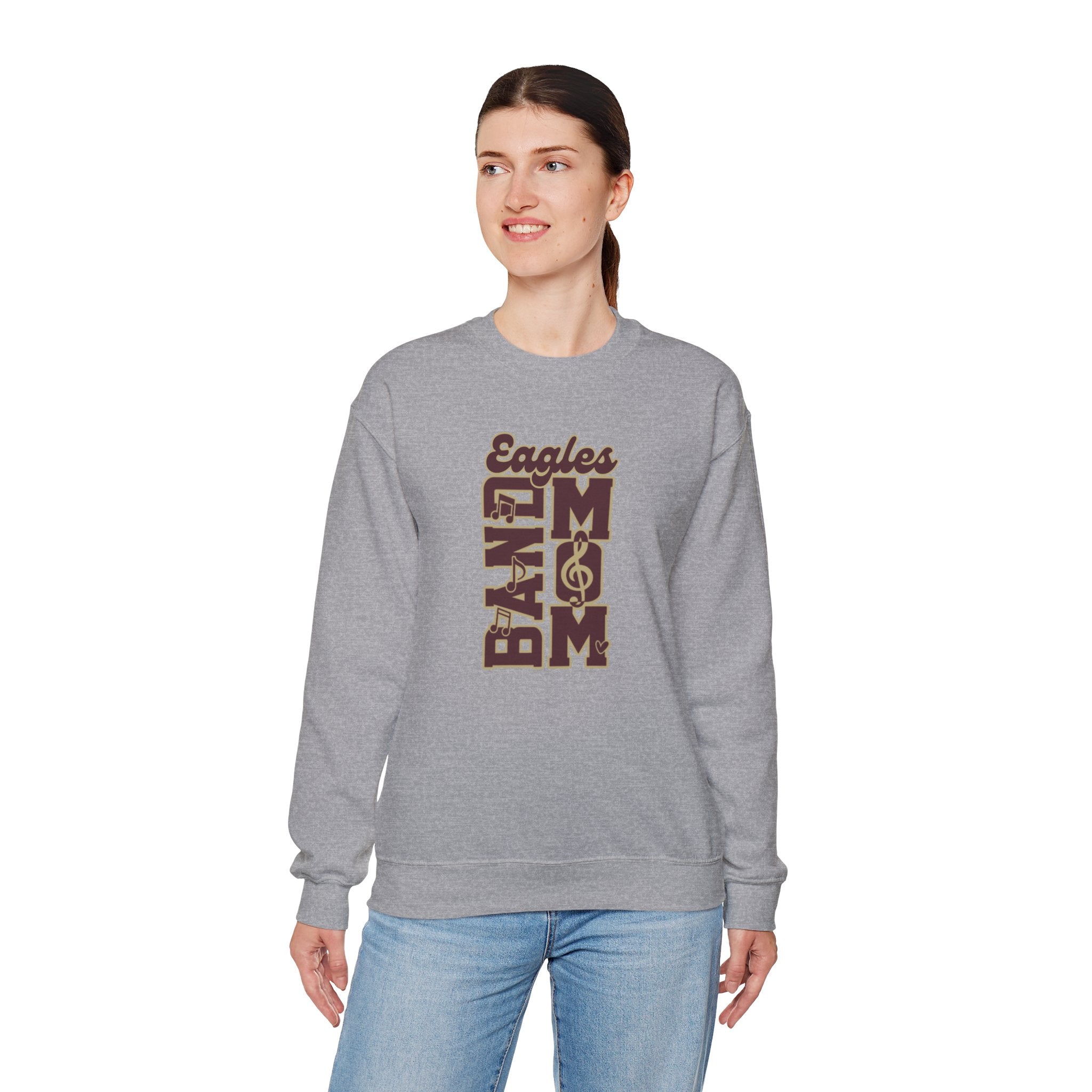 Adult Unisex Eagles Band Mom Graphic Sweatshirt