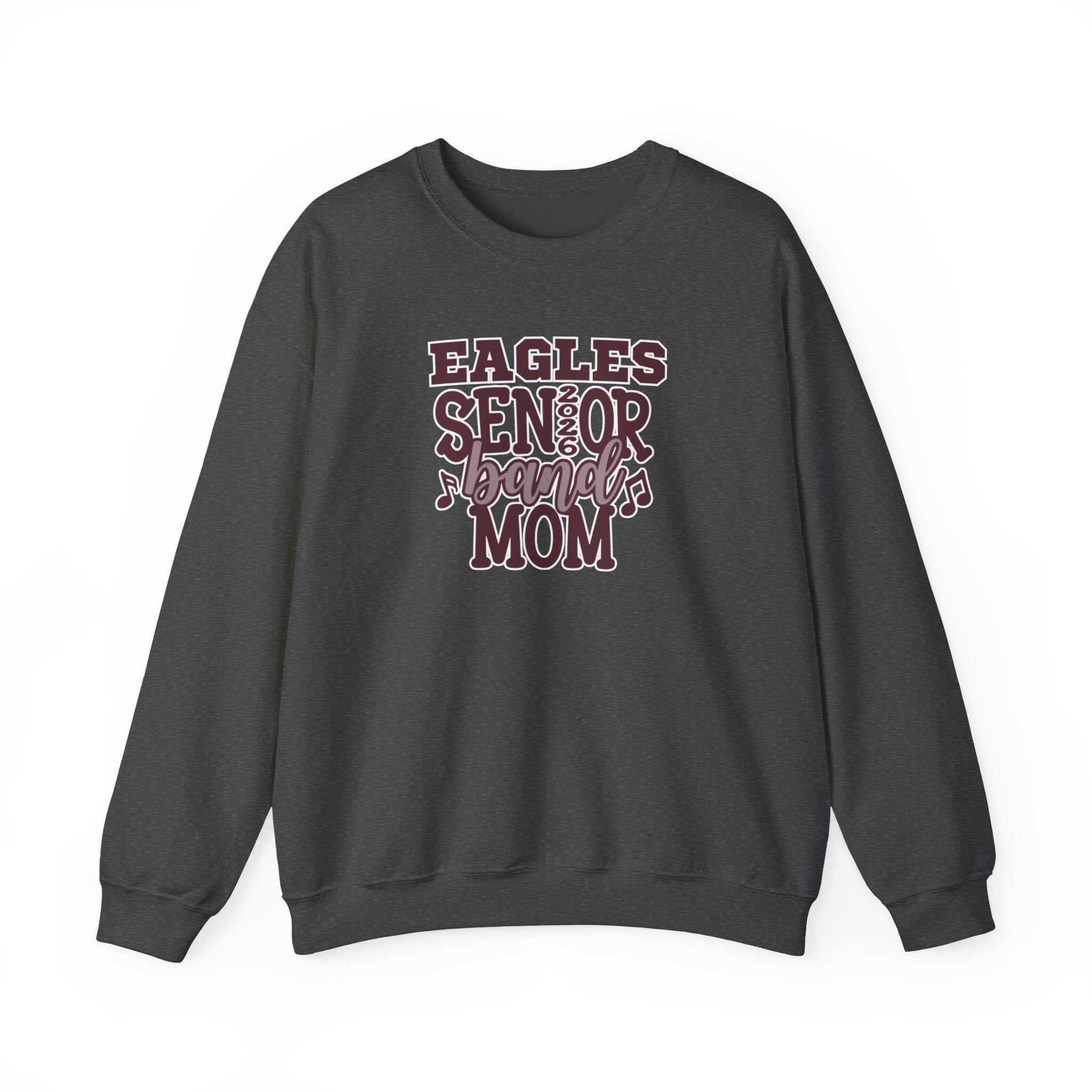 Adult Unisex Eagles Senior Band Mom Graphic Sweatshirt