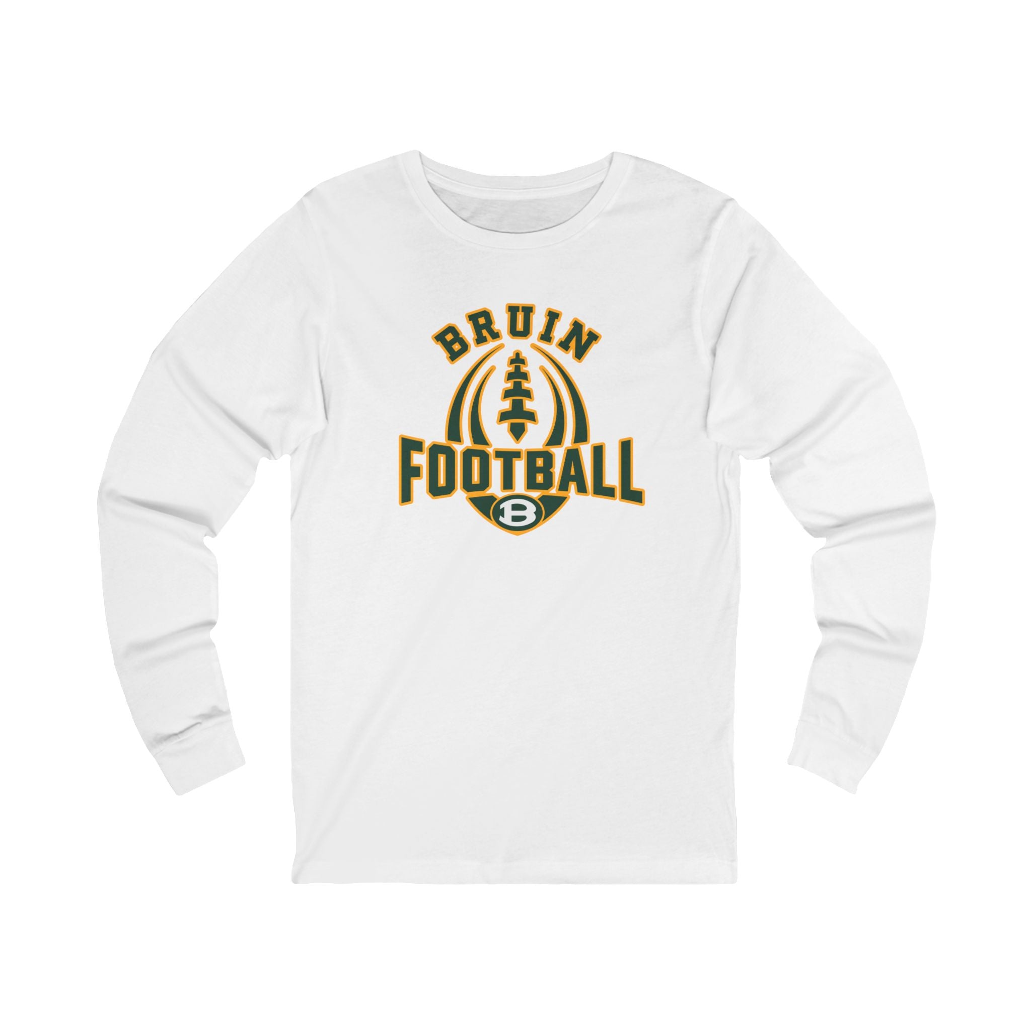 Adult Unisex Bruin Ultimate Football Graphic Long Sleeve Soft Tee