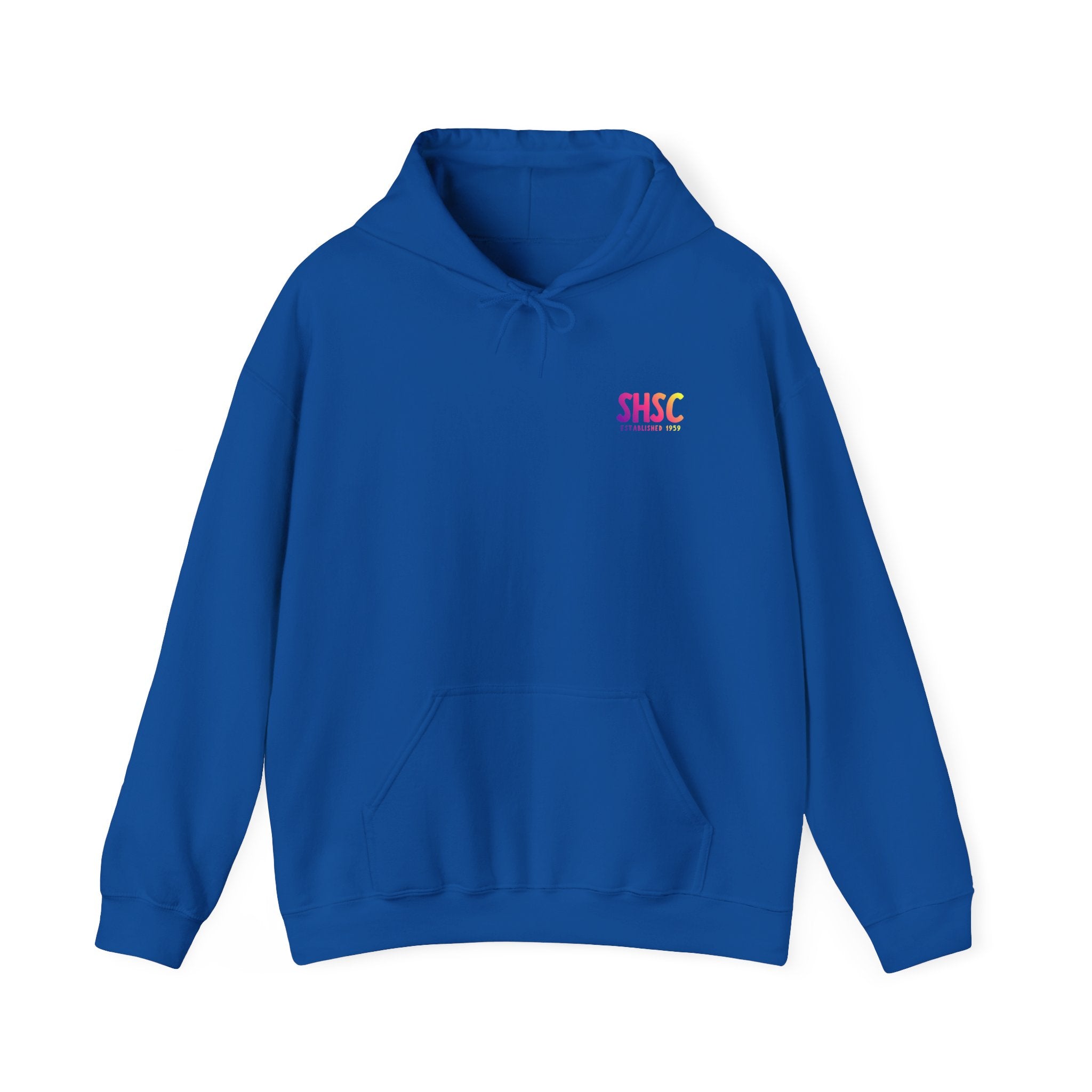 Adult Unisex South Hills Swim Club SHSC Ombre Graphic Hoodie
