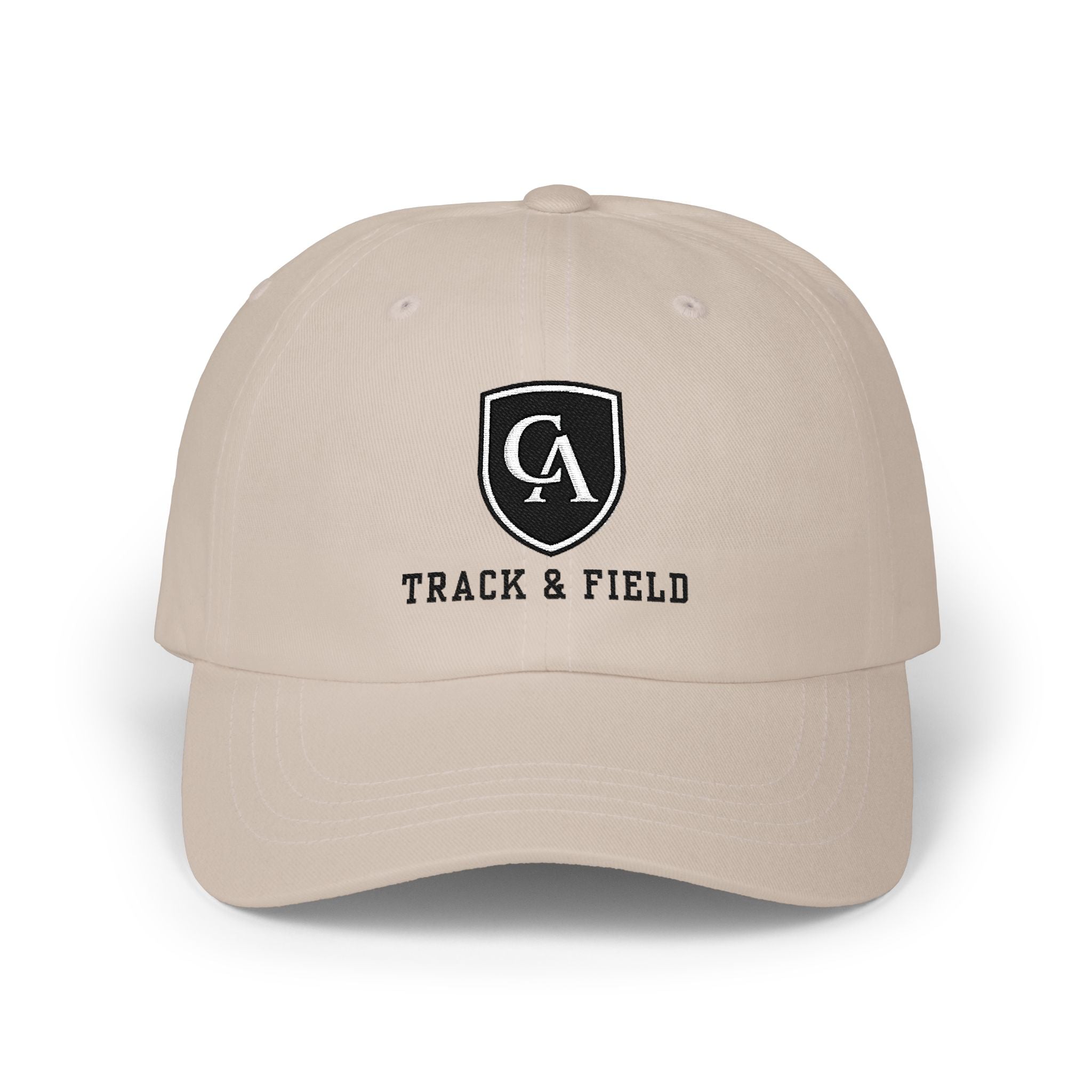 Adult Unisex Columbus Academy Vikings Track & Field Embroidered Logo Dad Cap