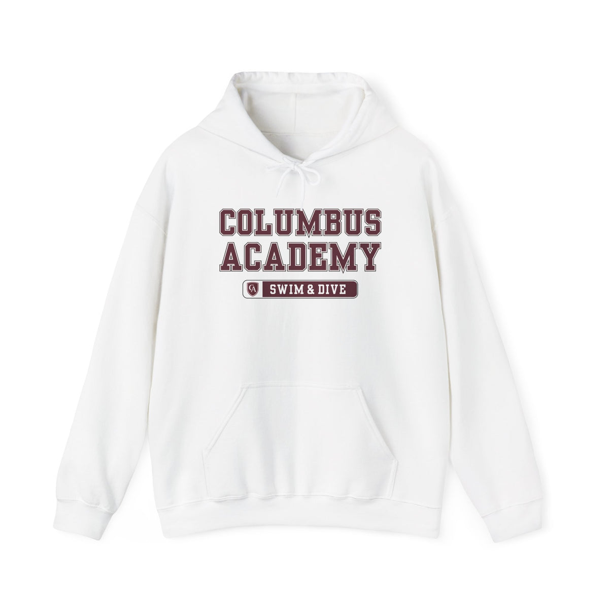 Adult Unisex Columbus Academy Swim + Dive Graphic Hoodie