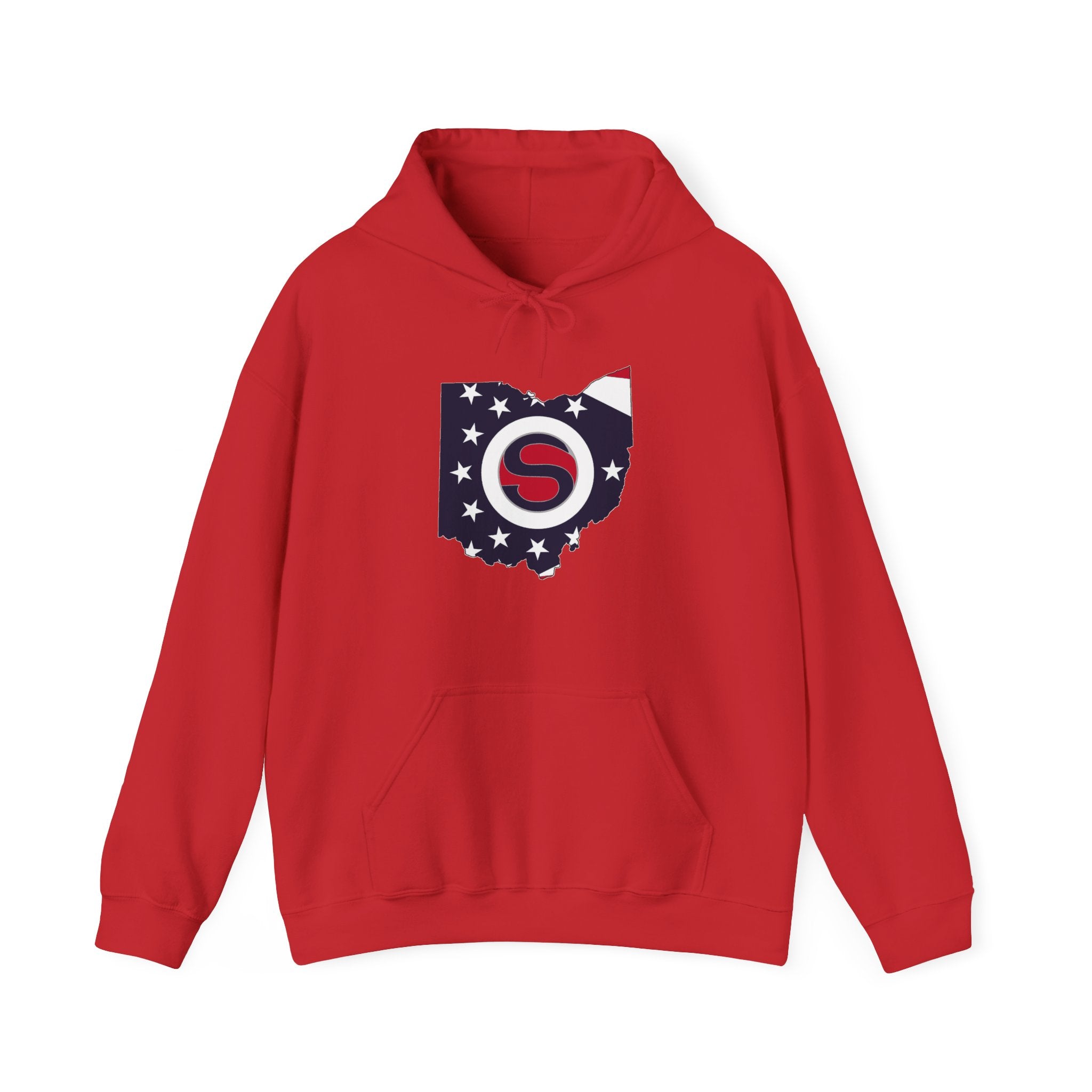 Adult Unisex Stingers Softball State Logo Graphic Hoodie