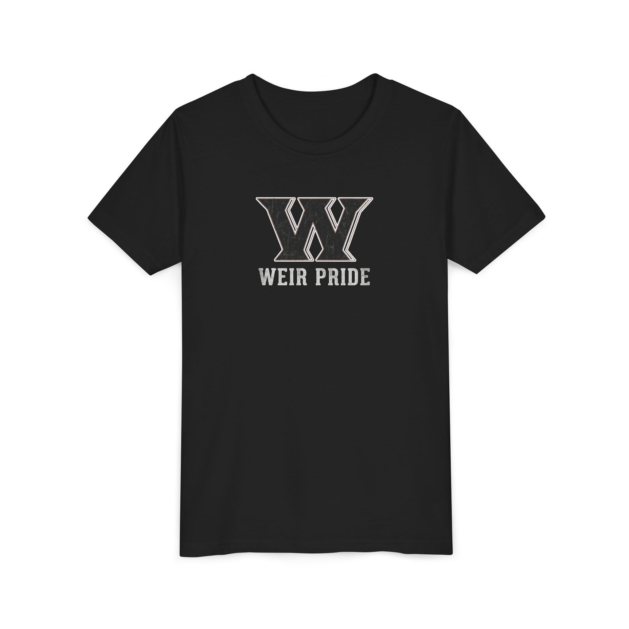 Youth Weir Pride Vintage Distressed GraphicShort Sleeve Bella + Canvas Soft Tee