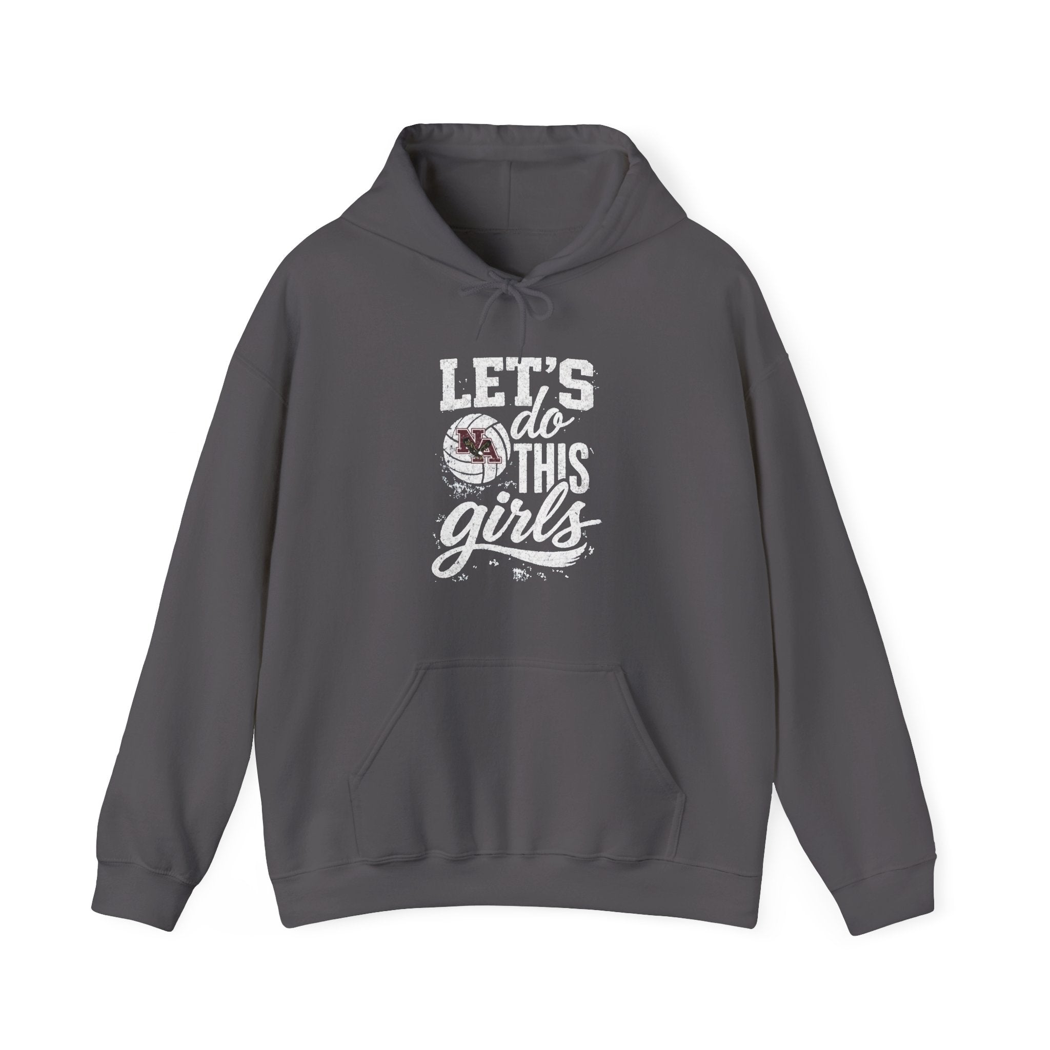 Adult Unisex New Albany Eagles Let's Do This Girls Graphic Hoodie