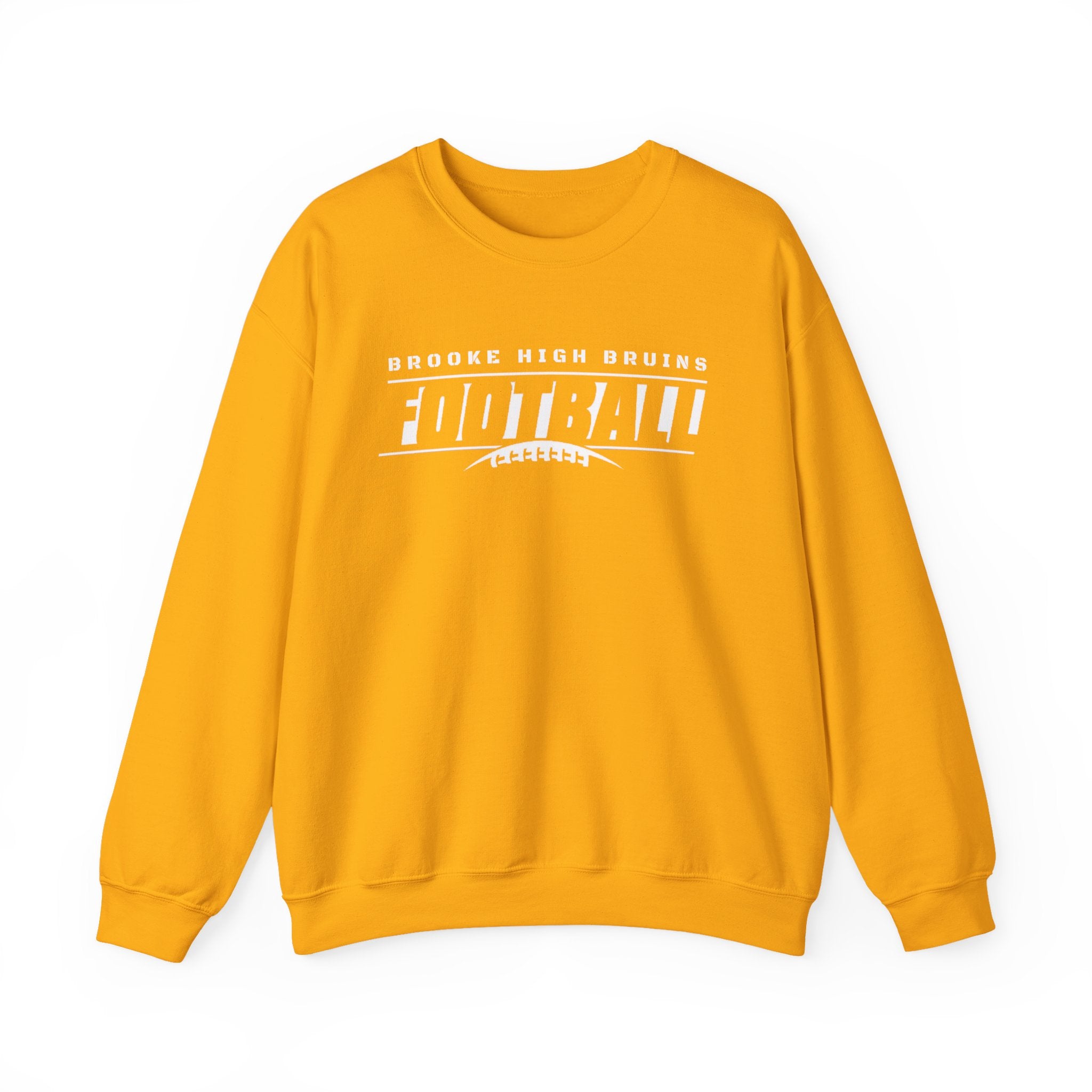 Adult Unisex Brooke High Bruins Goal Line Graphic Sweatshirt