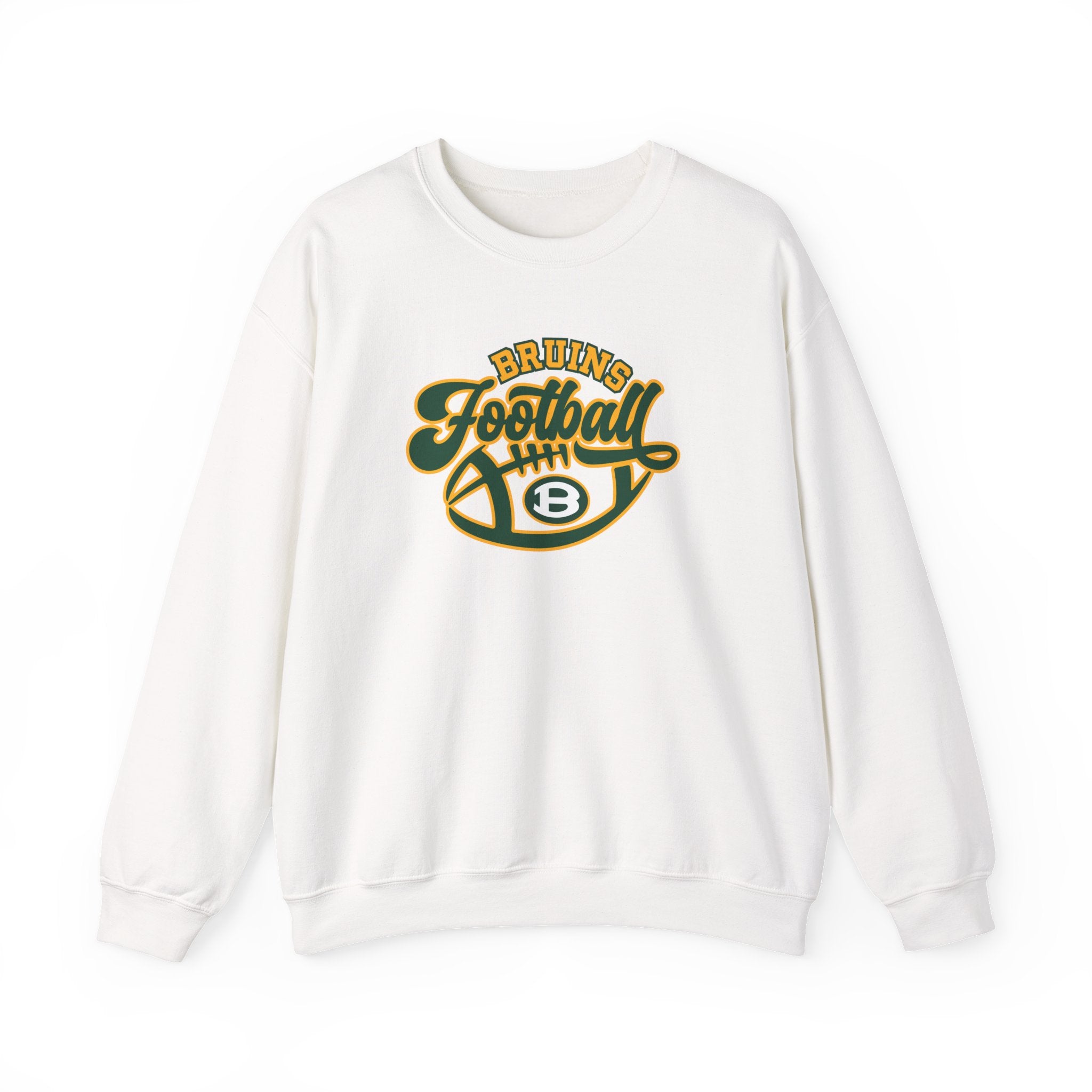 Adult Unisex Bruin Script Football Graphic Sweatshirt