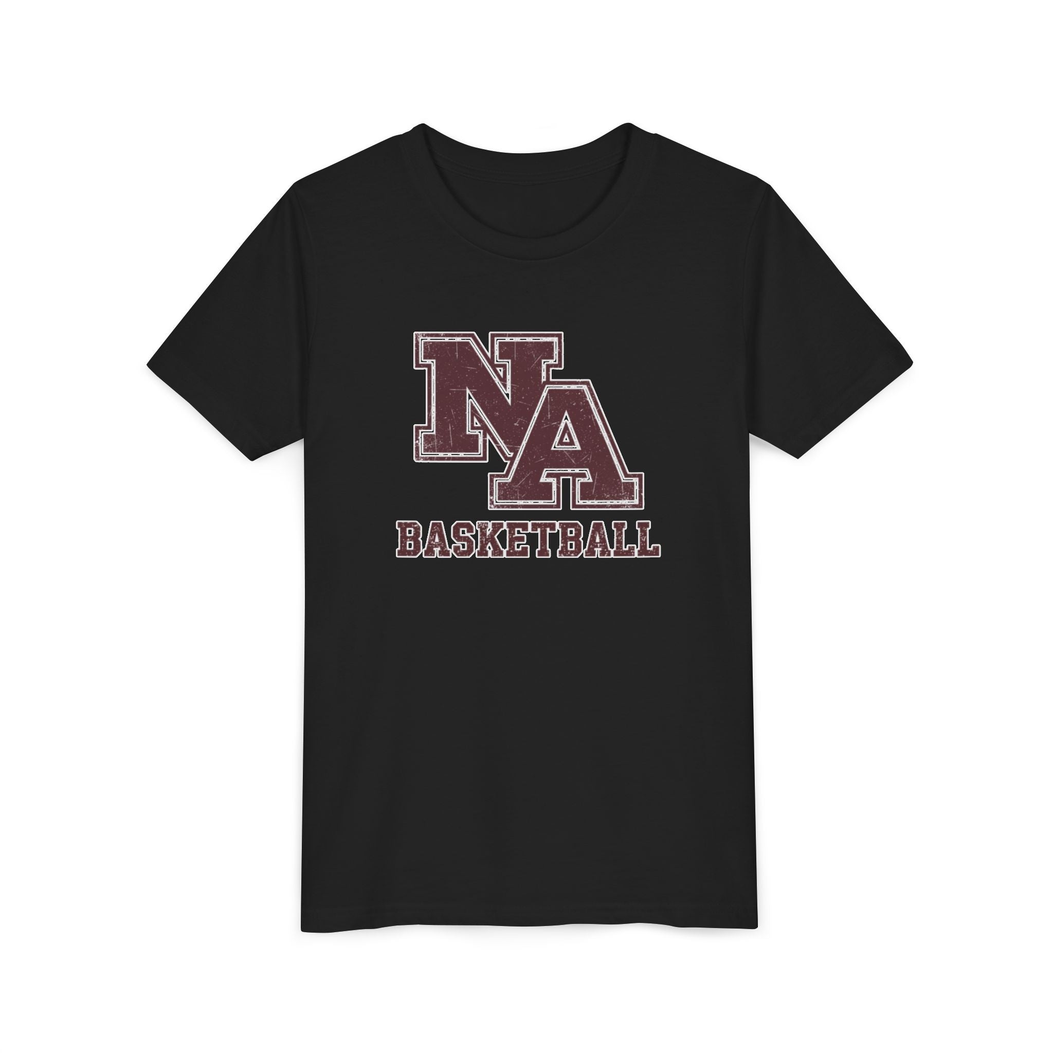 Youth New Albany Basketball Vintage Vibe Logo Graphic Short Sleeve Soft Tee