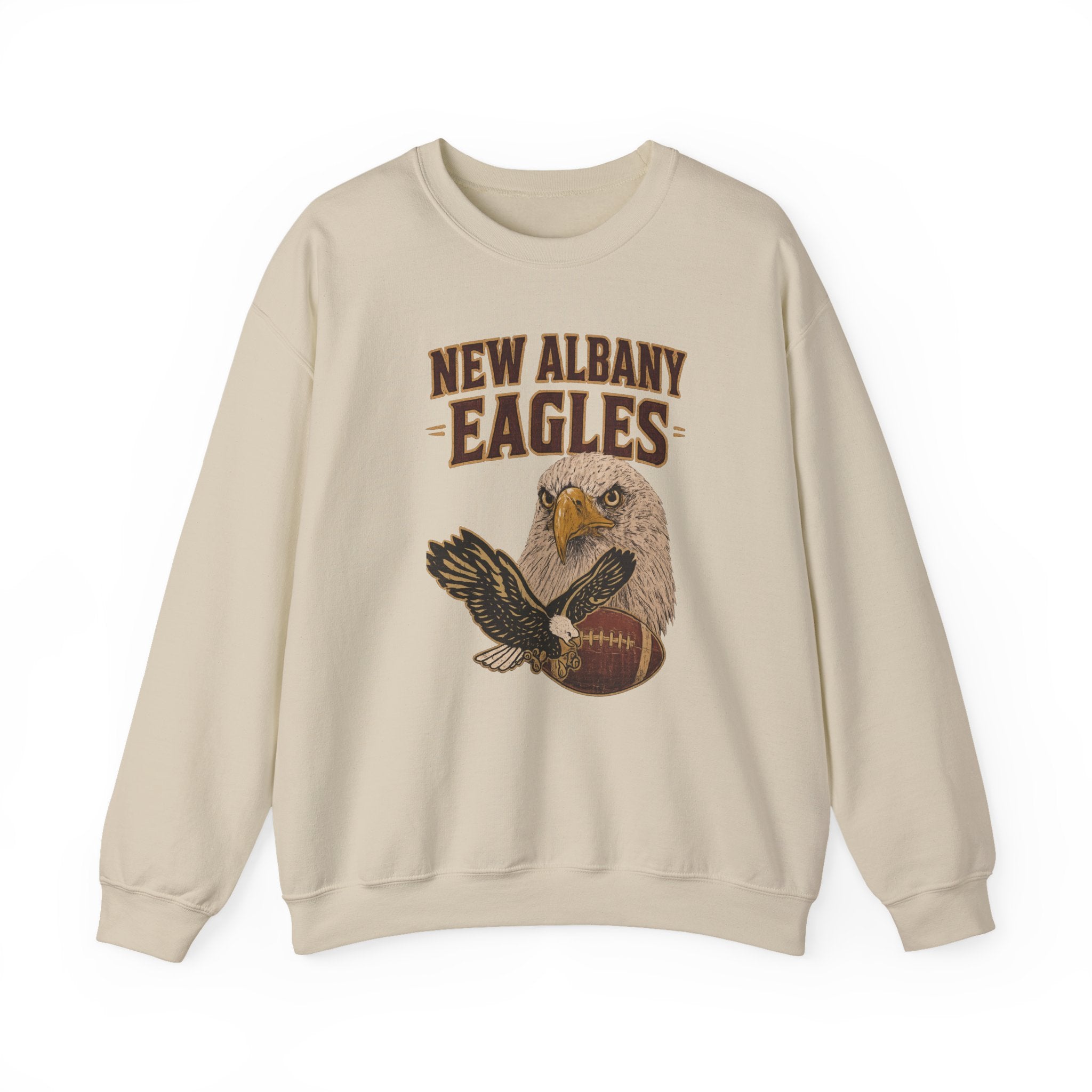 Adult Unisex New Albany Gridiron Eagle Graphic Sweatshirt