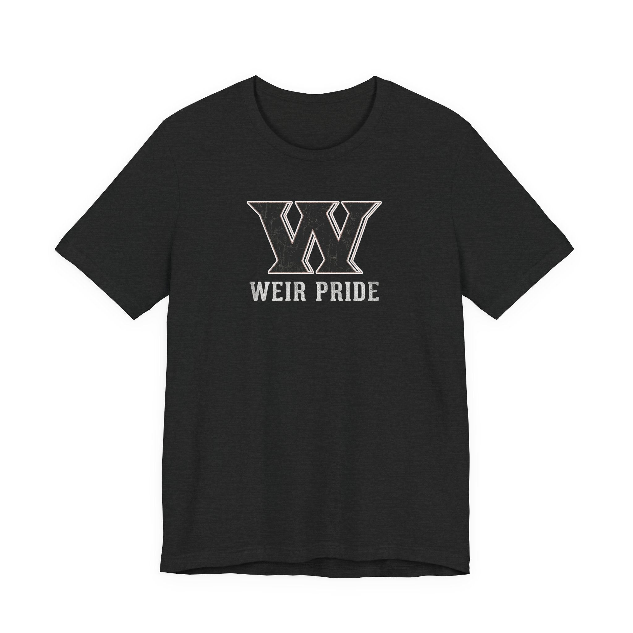 Adult Unisex Weir Pride Vintage Distressed Graphic Short Sleeve Bella + Canvas Soft Tee