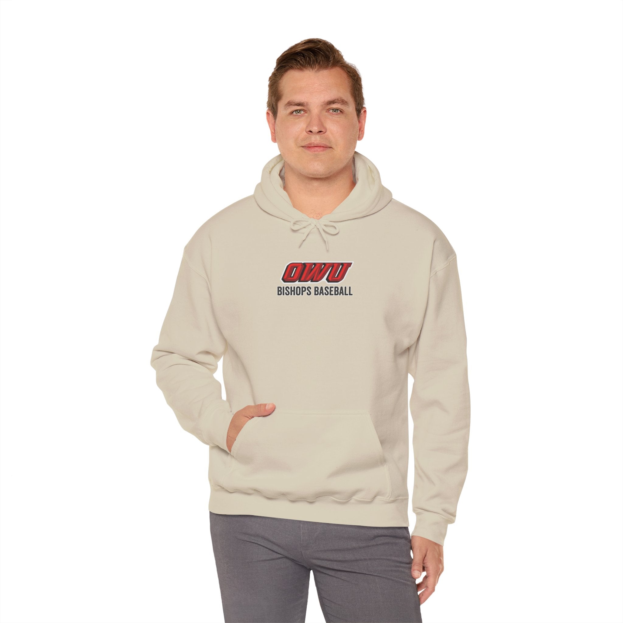 Adult Unisex Classic OWU Bishops Baseball Graphic Hoodie