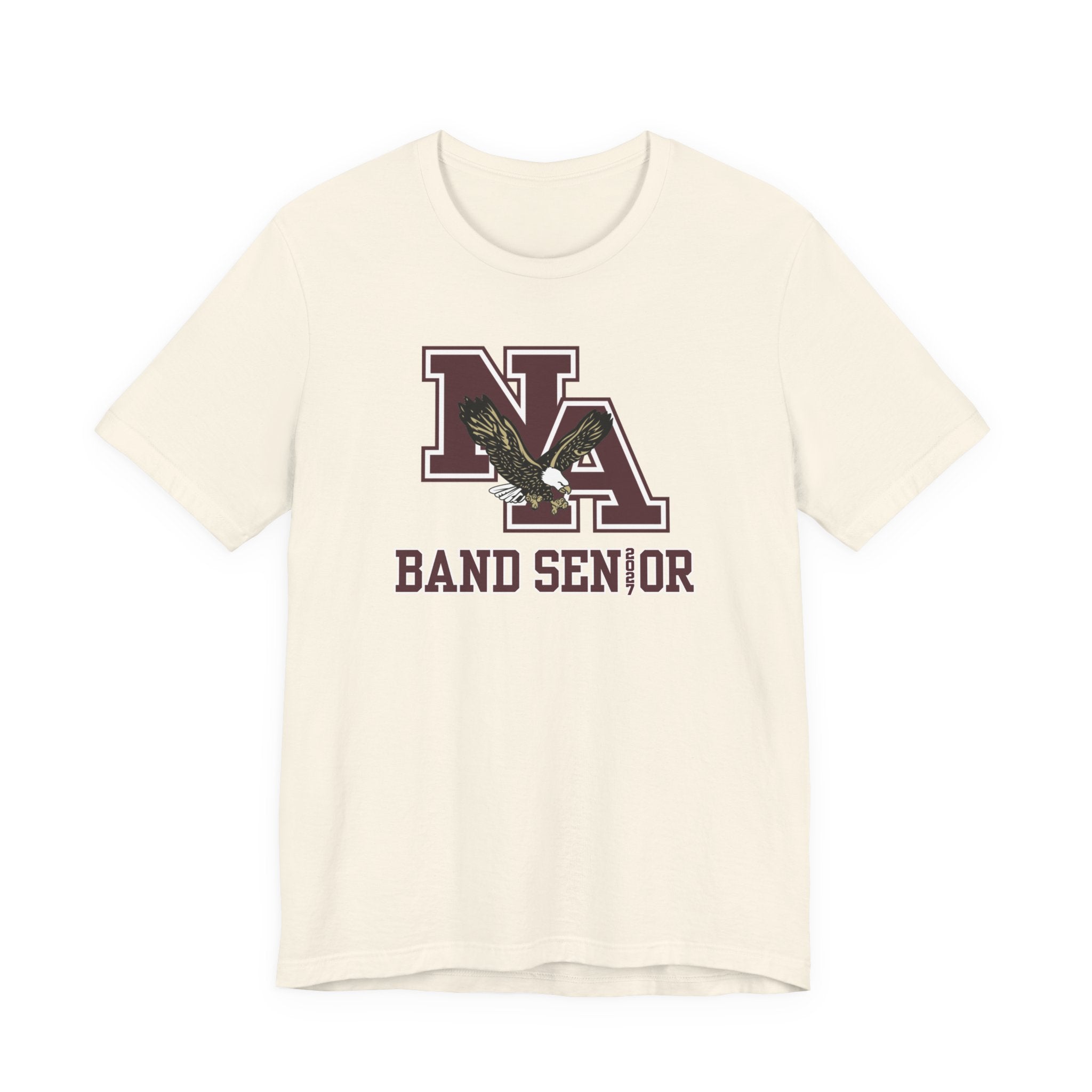 Adult Unisex New Albany Band 2027 Senior Graphic Short Sleeve Bella + Canvas Soft Tee