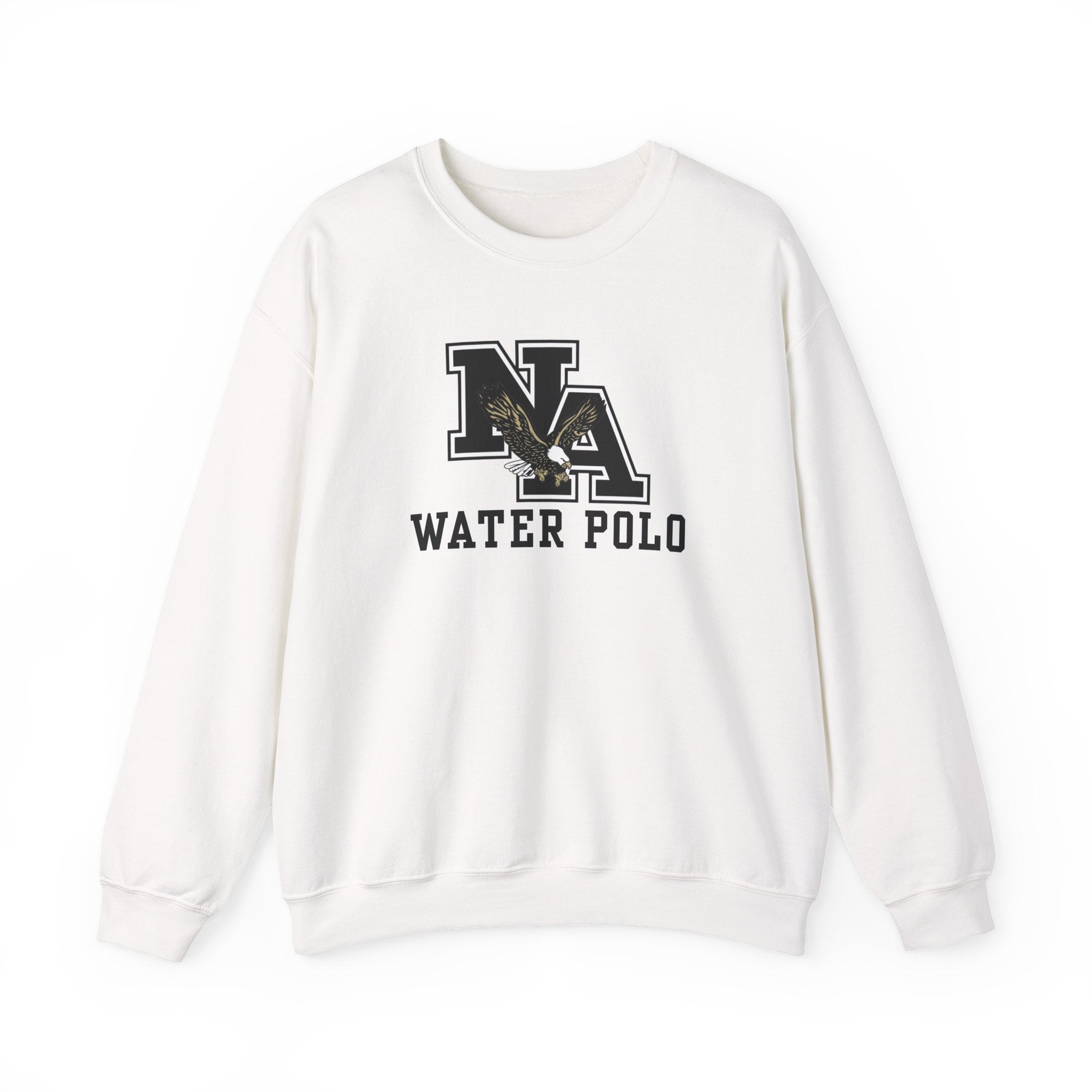 Adult Unisex New Albany Water Polo Classic Black Logo Graphic Sweatshirt