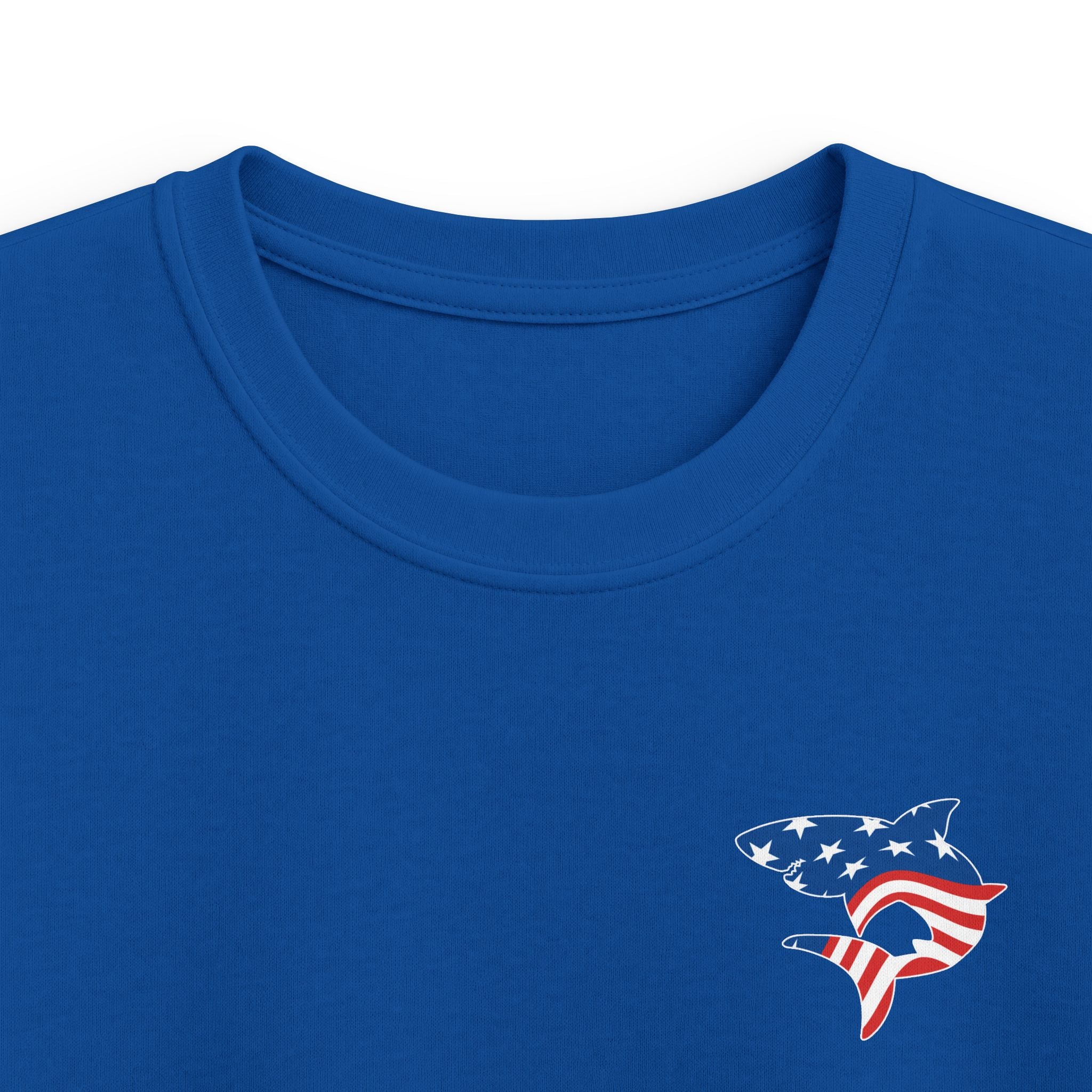 Youth South Hills Swim Club Patriotic Graphic Short Sleeve Gildan Softstyle Tee