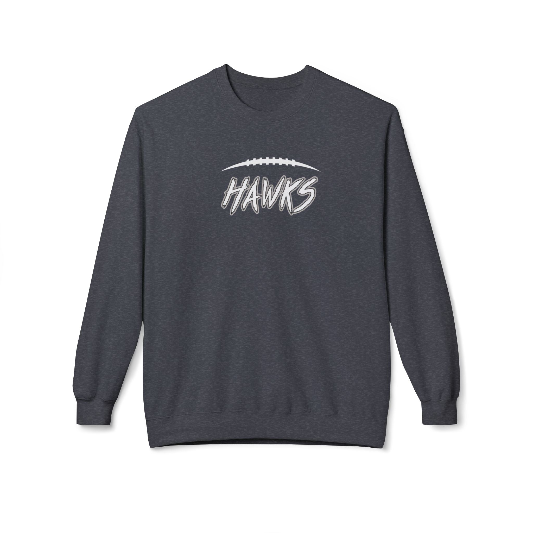 Adult Unisex Westerville Central Fighting Football Hawks Graphic Soft Style Sweatshirt