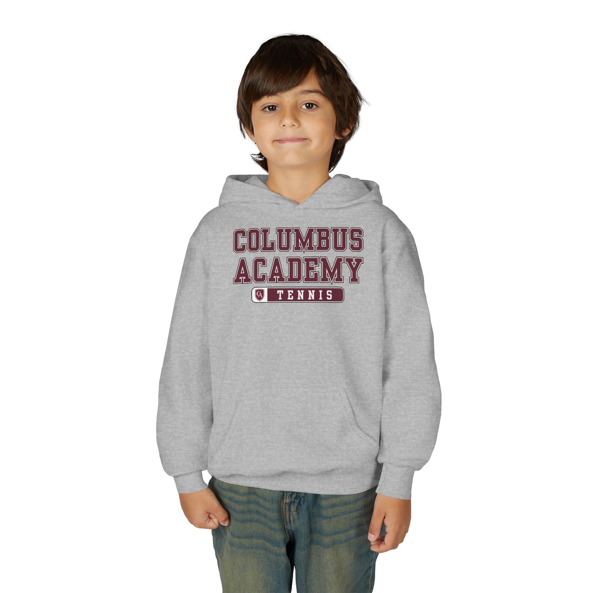 Youth Columbus Academy Tennis Graphic Hoodie