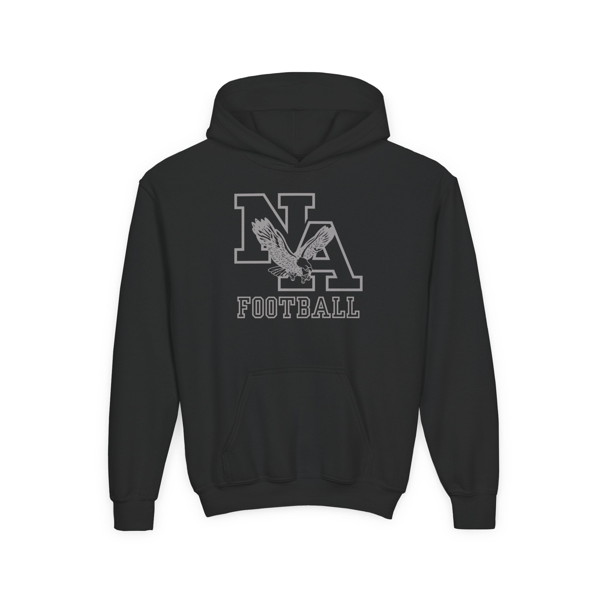 Youth New Albany Tonal Football Logo Graphic Hoodie