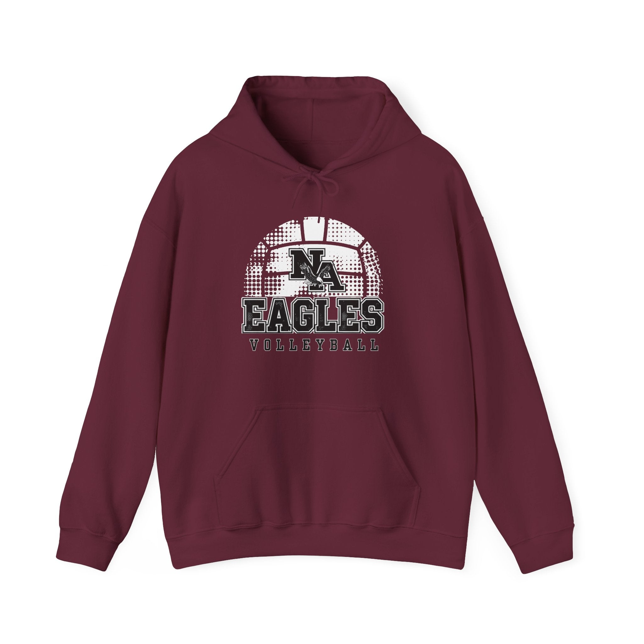 Adult UnisexNew Albany Eagles Spike it Graphic Hoodie