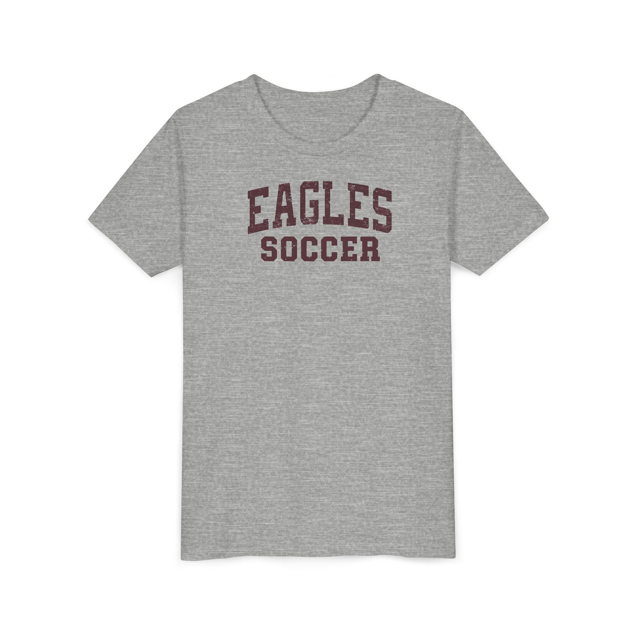 Youth New Albany Eagles Soccer Vintage Distressed Graphic Short Sleeve Bella + Canvas Soft Tee