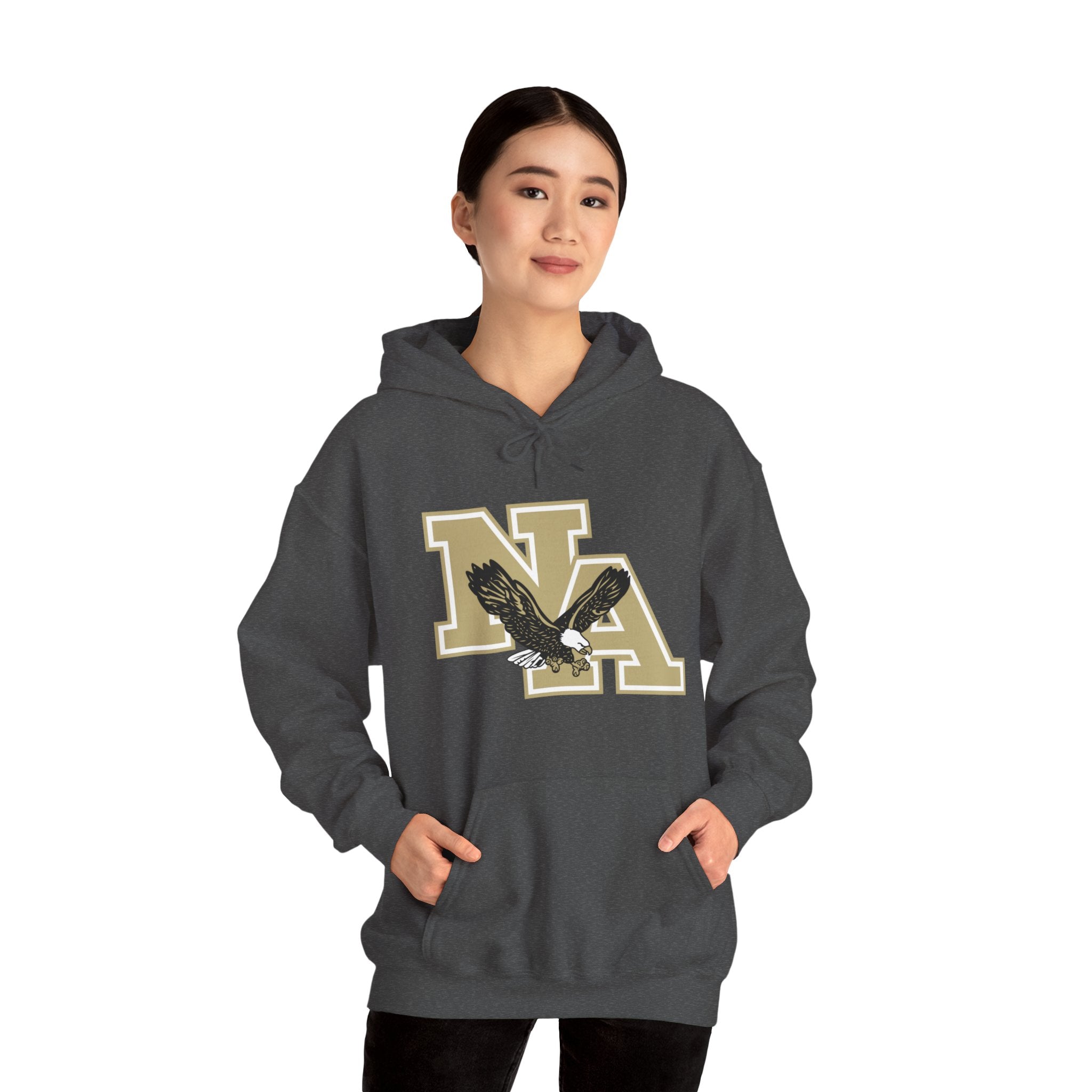 Adult Unisex Gold Classic Logo Graphic Hoodie