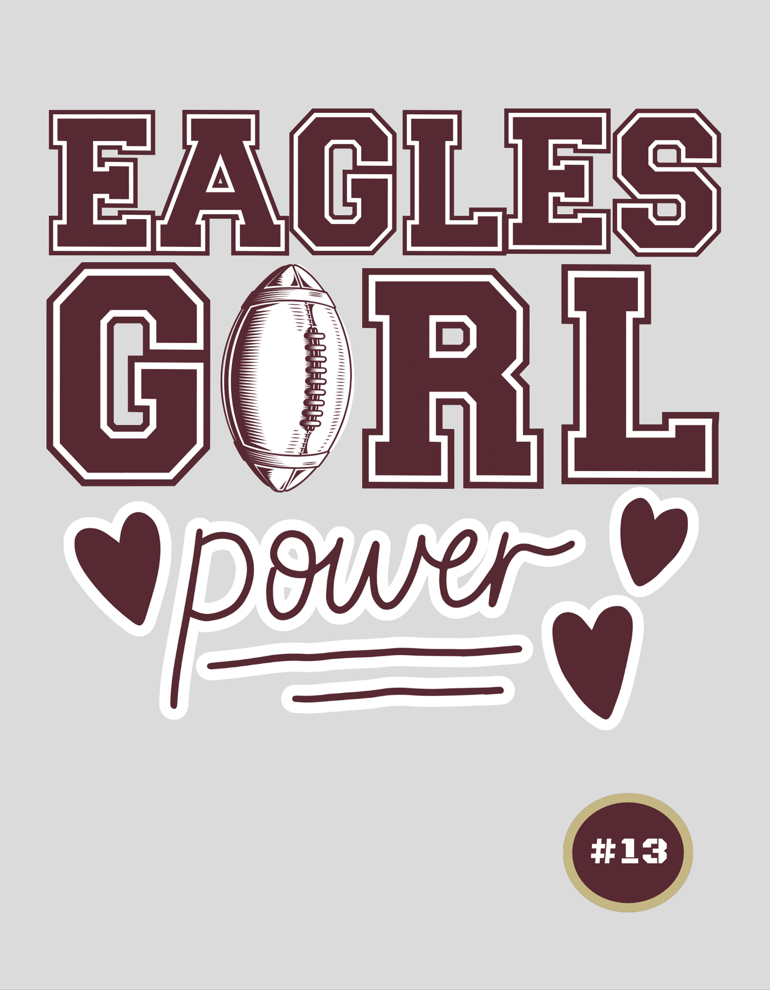 Women's Choose your Graphic Short Sleeve Boxy Crop Tee with Customized Back - New Albany Flag Football