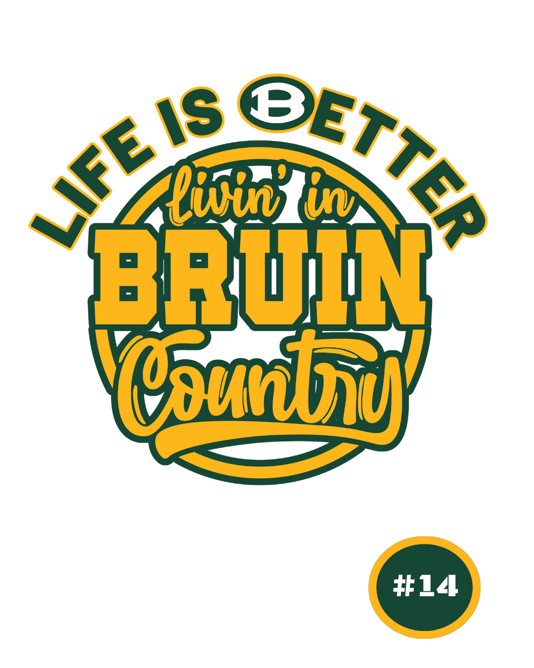 Youth Choose your Graphic Short Sleeve Soft Tee with Customized Back - Brooke Bruins