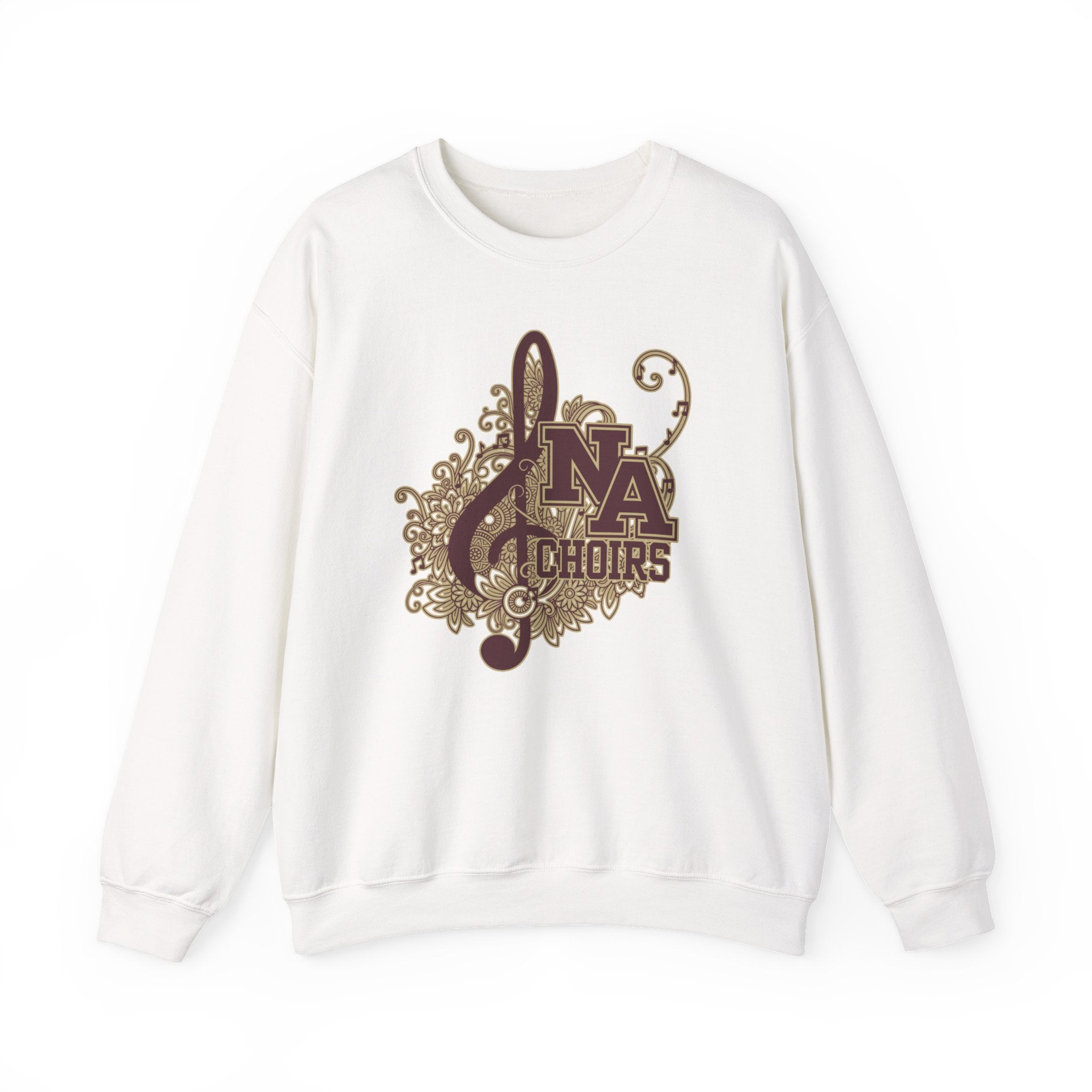 Adult Unisex Floral Medley Choirs Graphic Sweatshirt