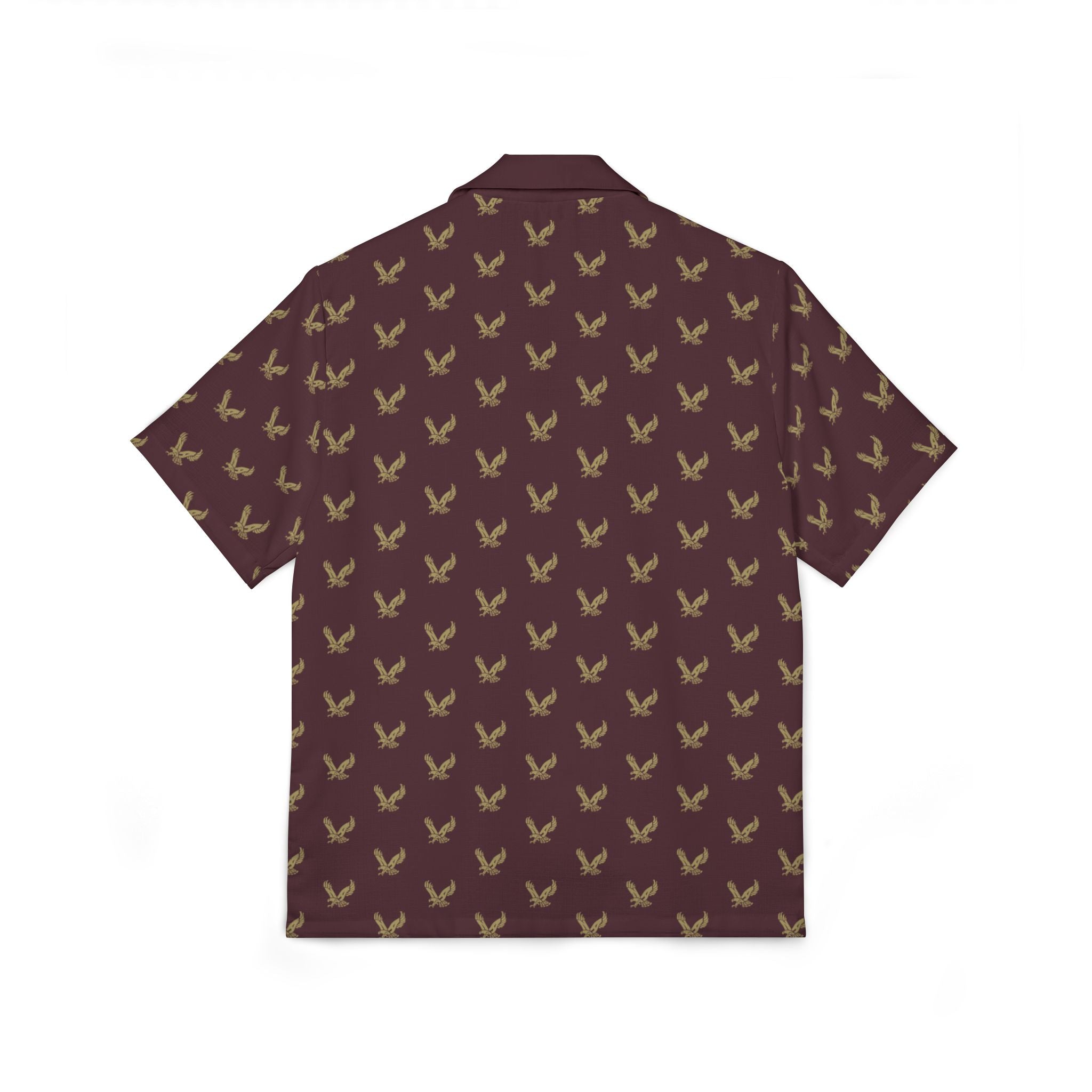 Men's New Albany Band Eagles Allover Print Hawaiian Camp Shirt
