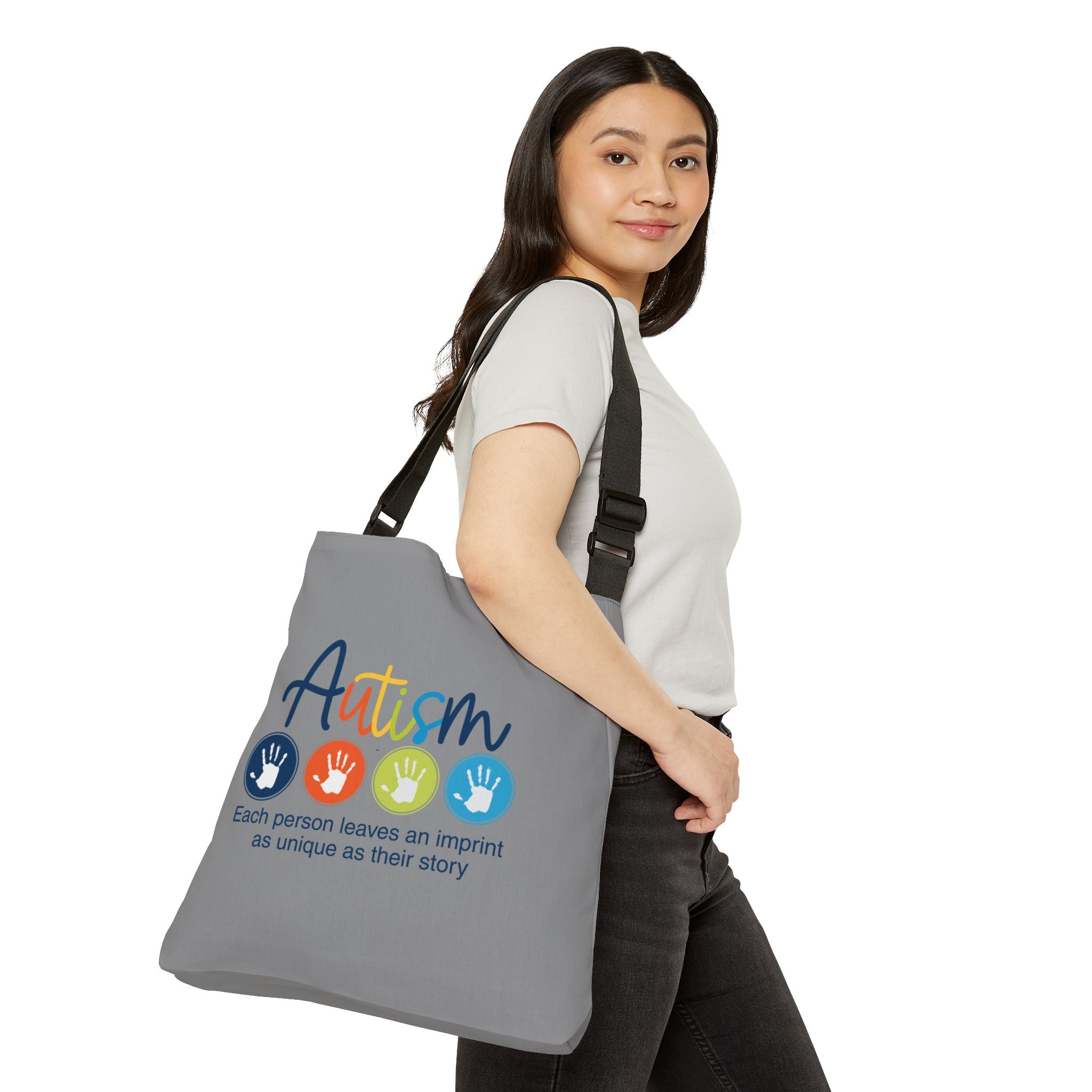 Autism Imprint Tote Bag
