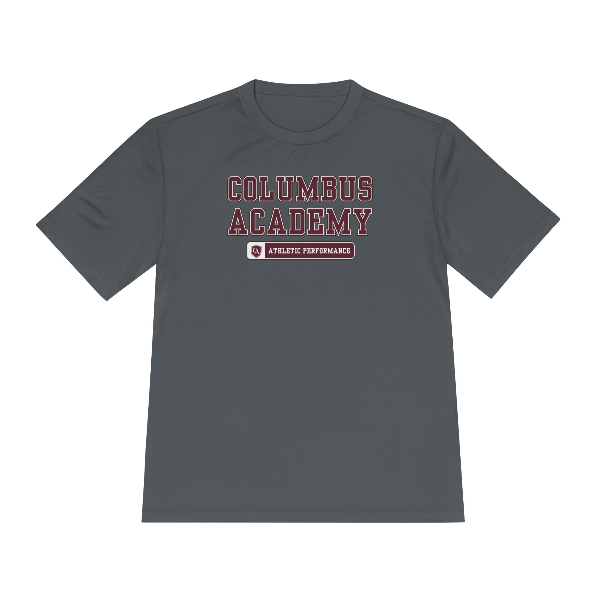 Adult Unisex Columbus Academy Athletic Performance Graphic Sport-Tek Competitor Performance Tee