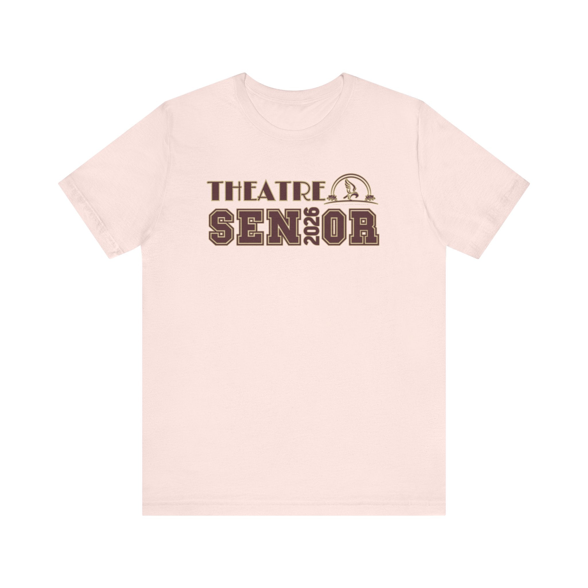 Adult Unisex Theatre Senior Graphic Short Sleeve Soft Tee