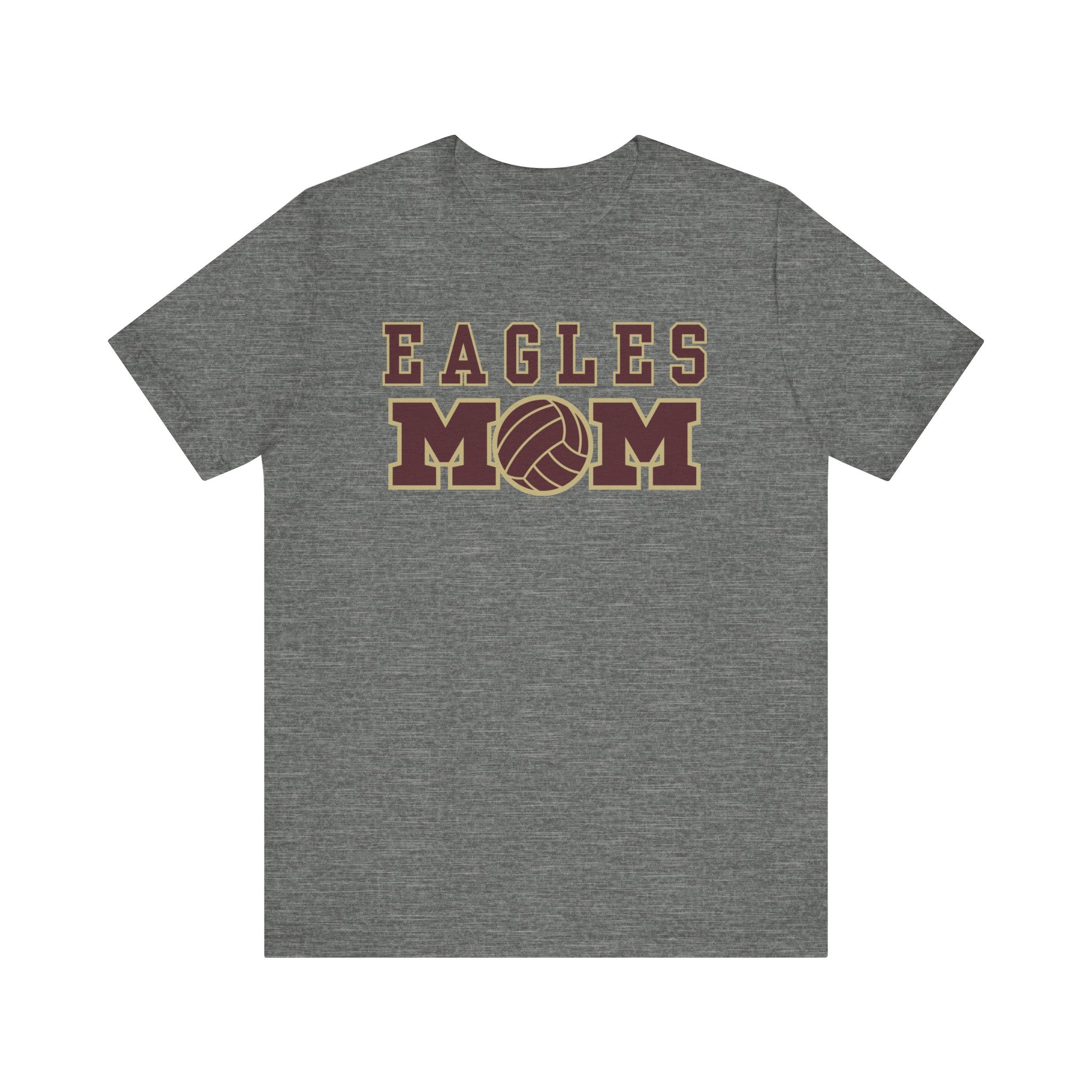 Adult Unisex Eagles Water Polo Mom Graphic Short Sleeve Soft Tee