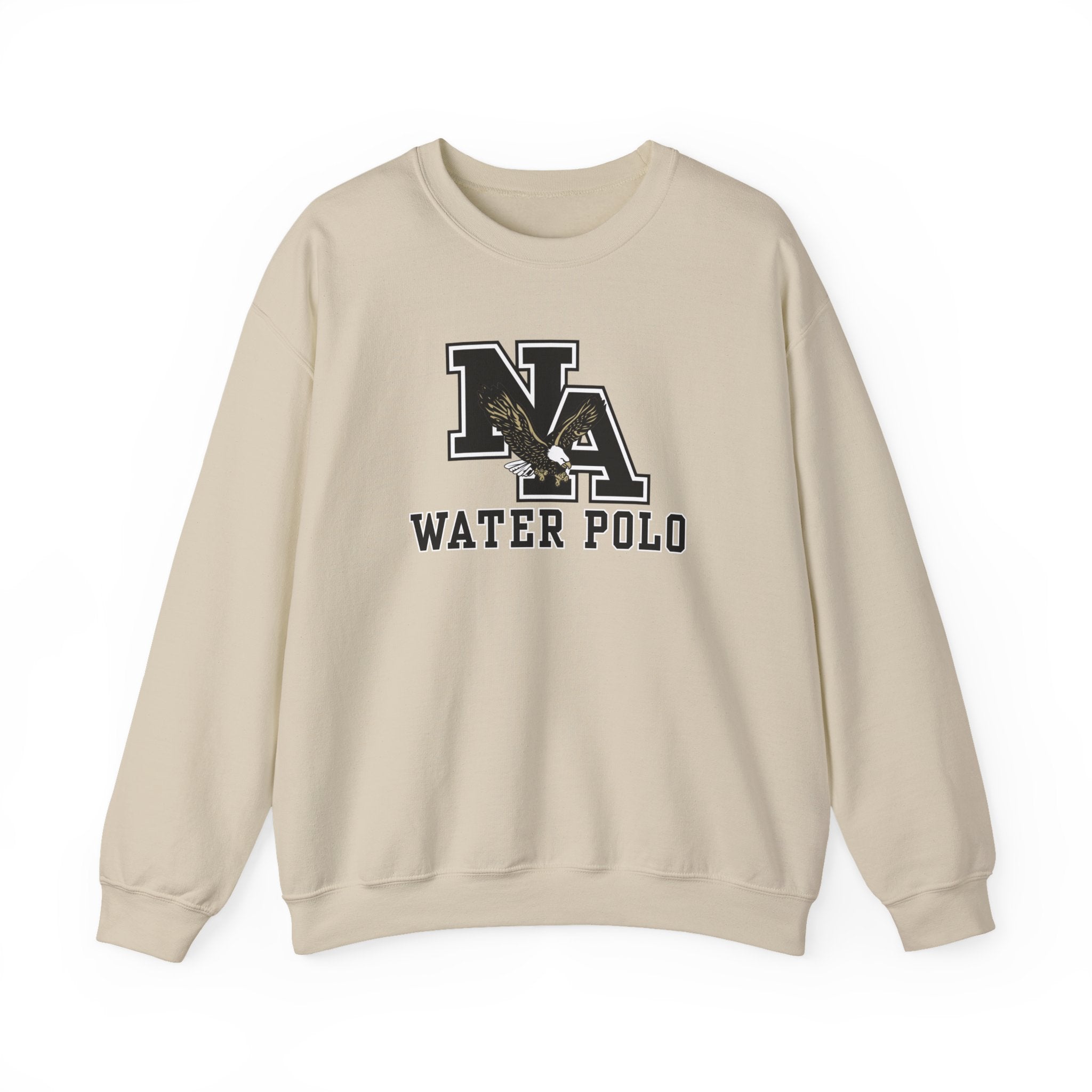 Adult Unisex New Albany Water Polo Classic Black Logo Graphic Sweatshirt