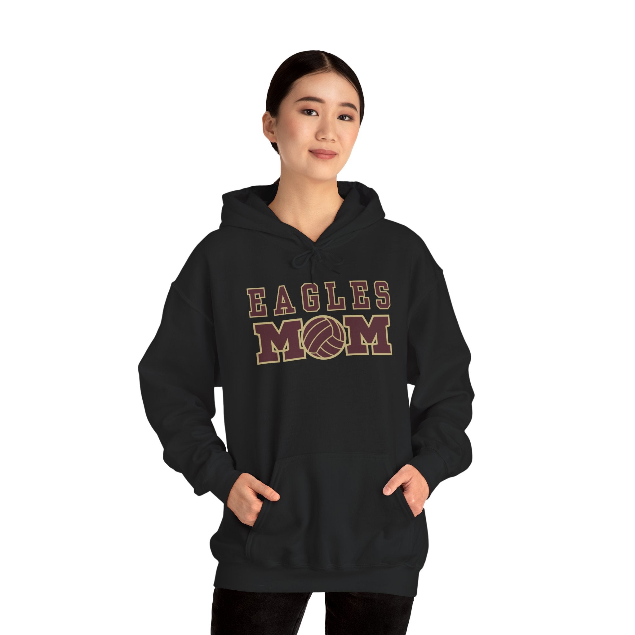 Adult Unisex Eagles Water Polo Mom Graphic Hoodie