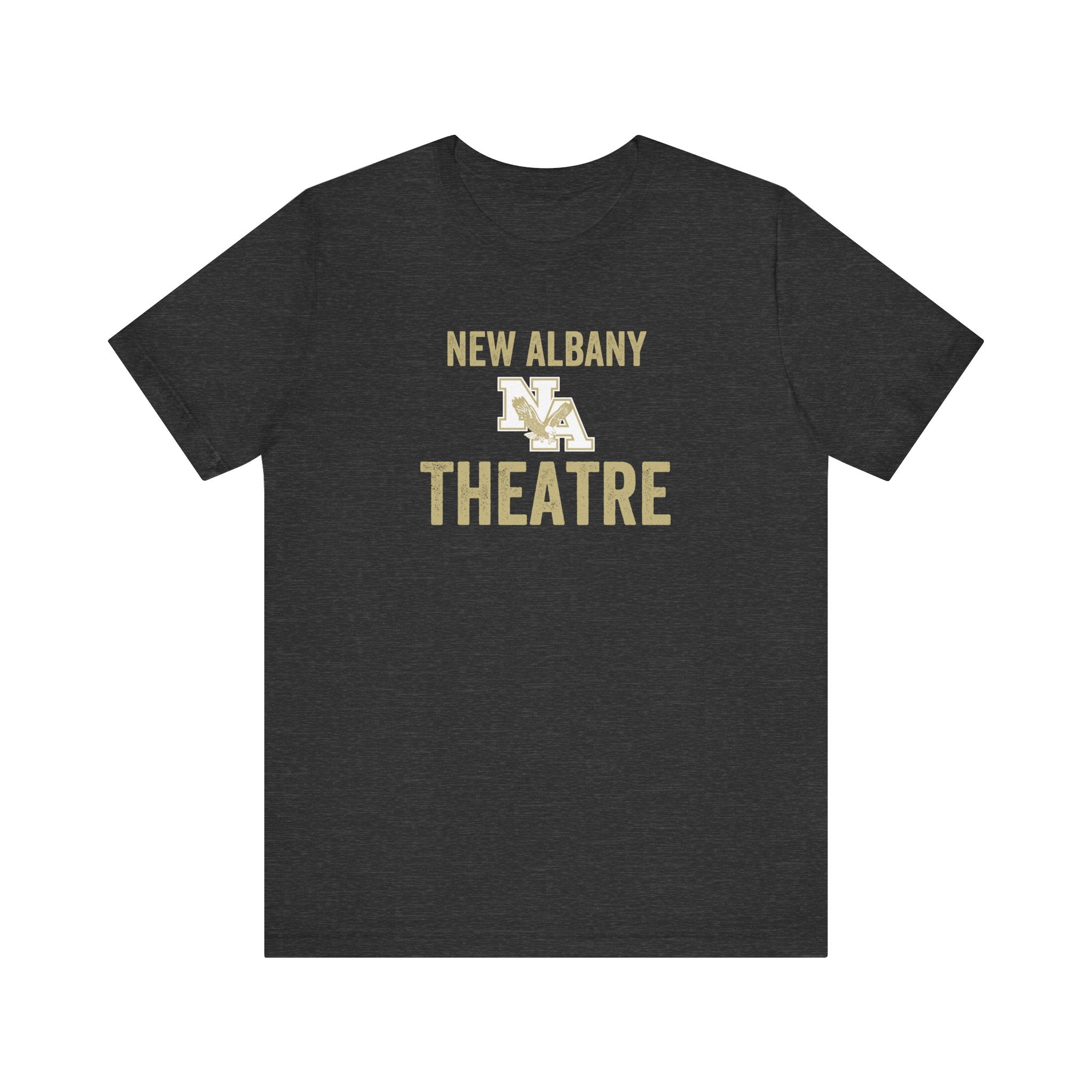 Adult Unisex Vintage Distressed New Albany Theatre Graphic Short Sleeve Soft Tee