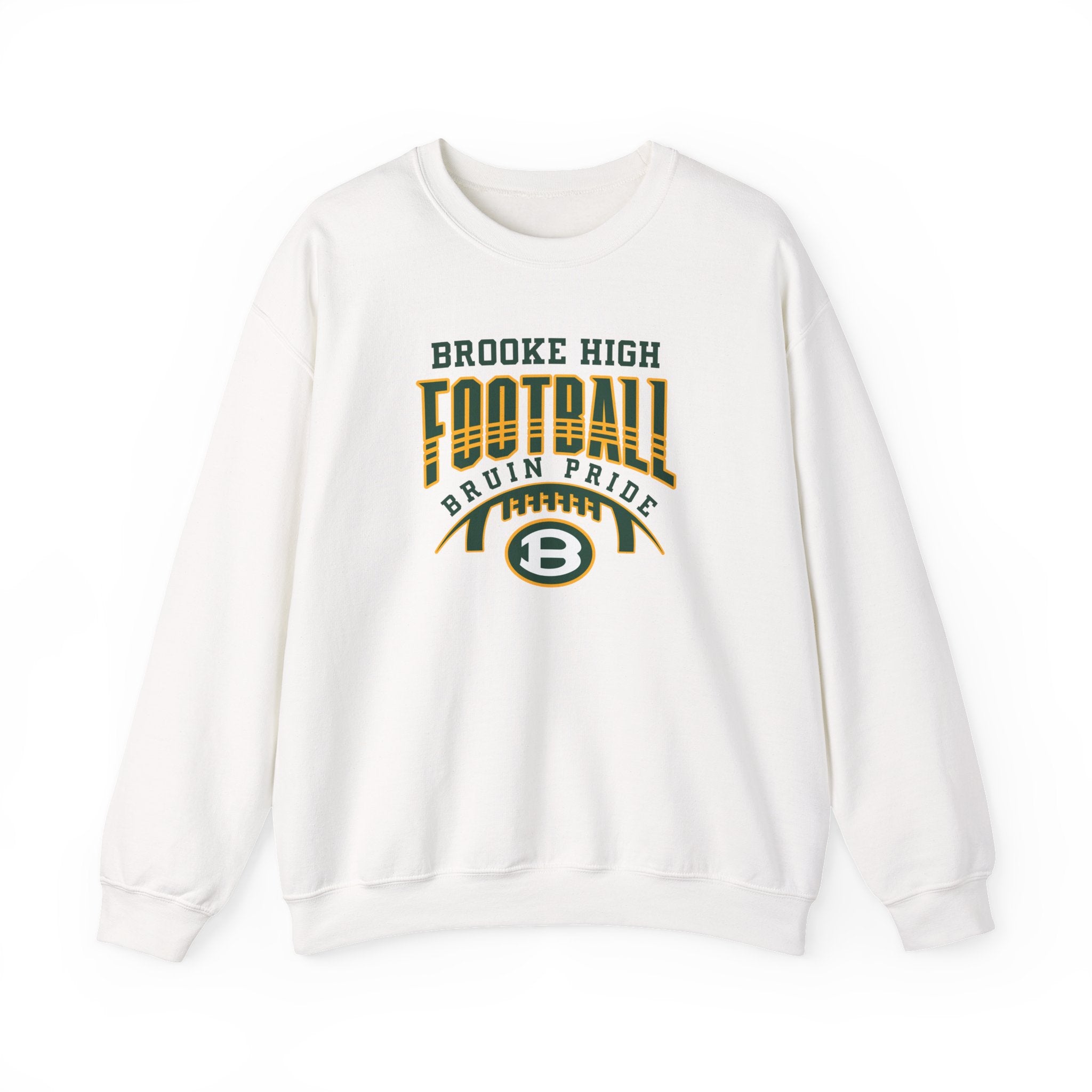 Adult Unisex Bruin Pride Football Graphic Sweatshirt