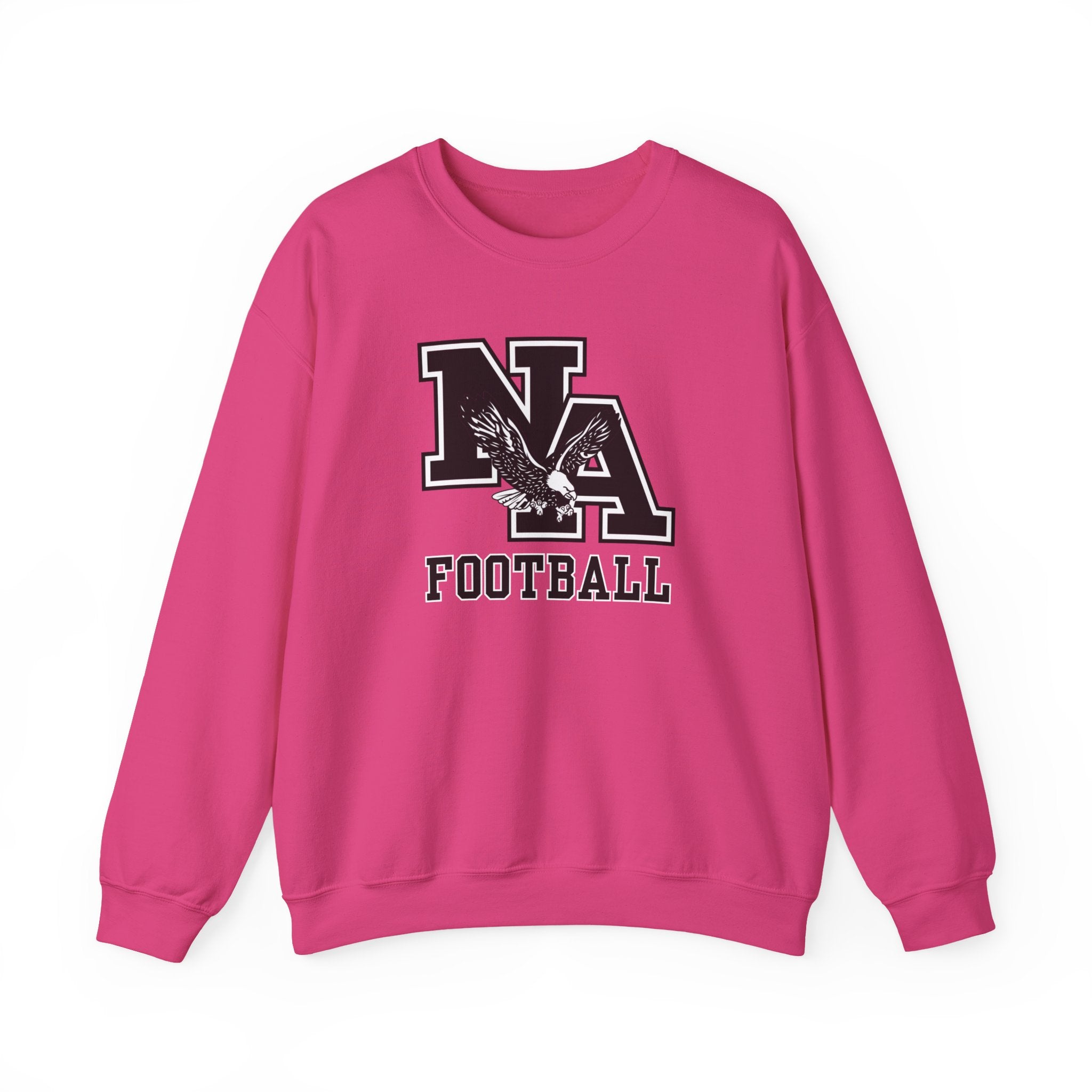 Adult Unisex Classic Logo Black Football Graphic Sweatshirt